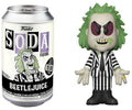 Beetlejuice soda can. Opened