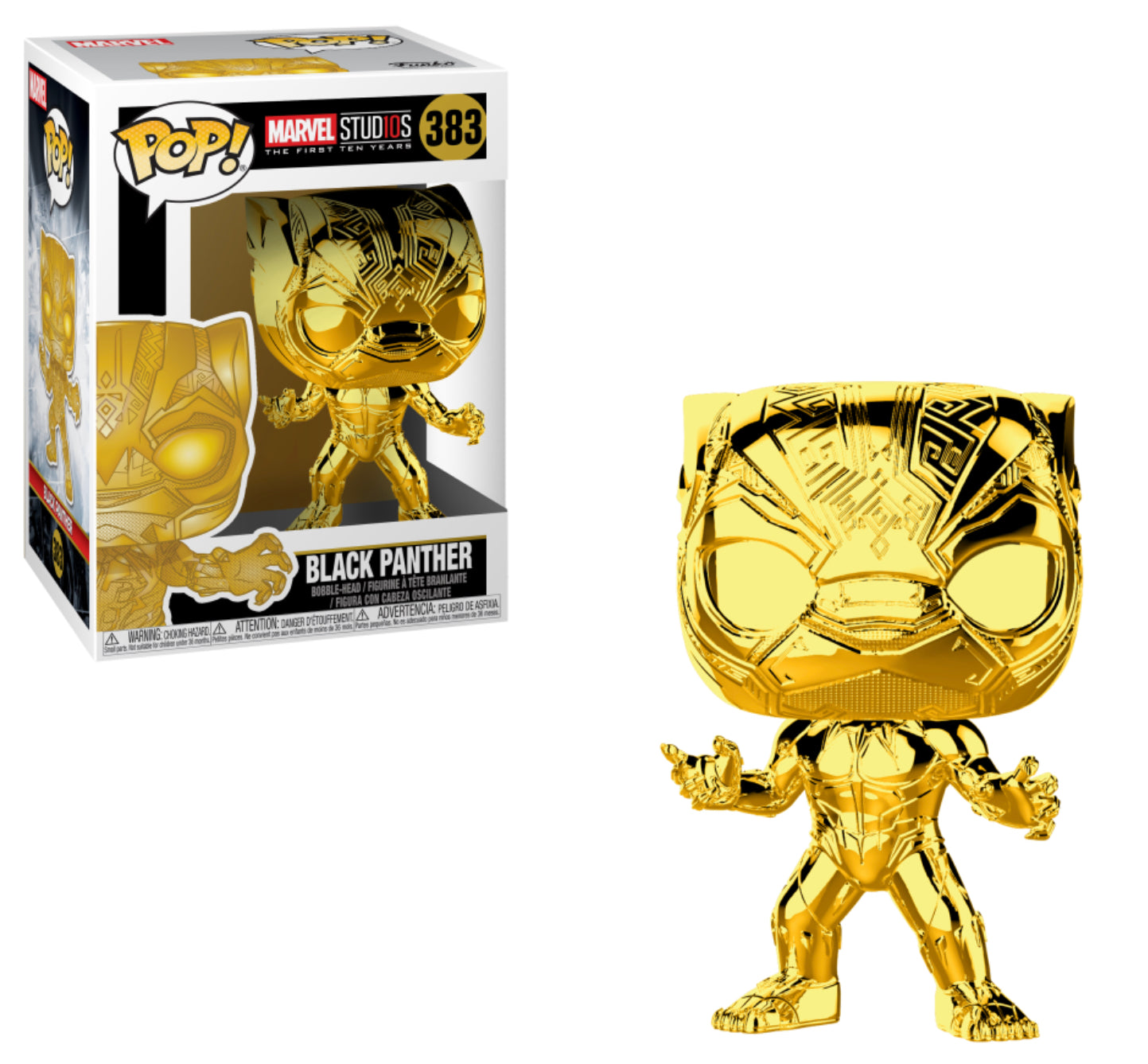 Black Panther (Gold Chrome)