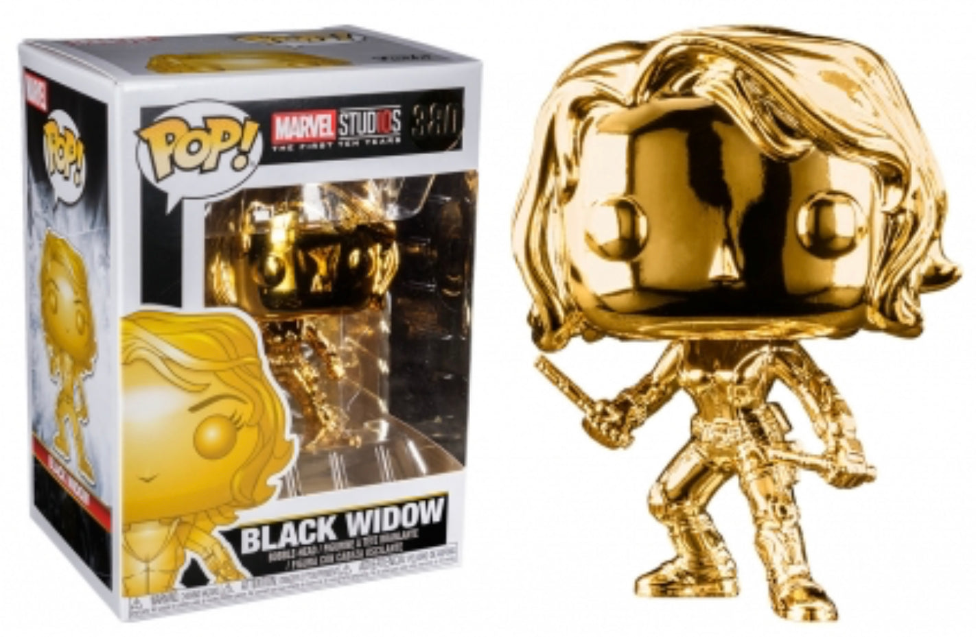Black Widow (Gold Chrome)