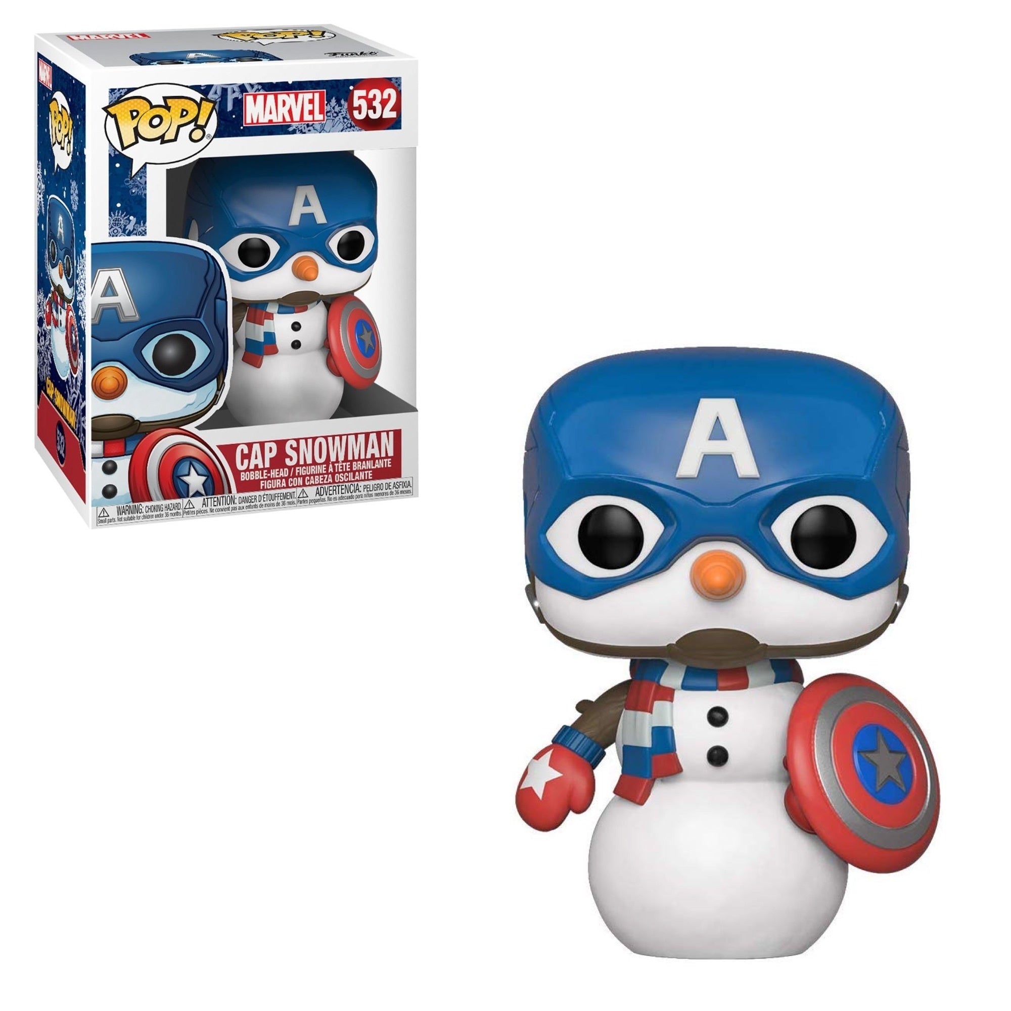 Cap Snowman