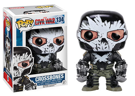 Funko Pop! Marvel – Crossbones #134 (Captain America: Civil War) Vinyl Figure
