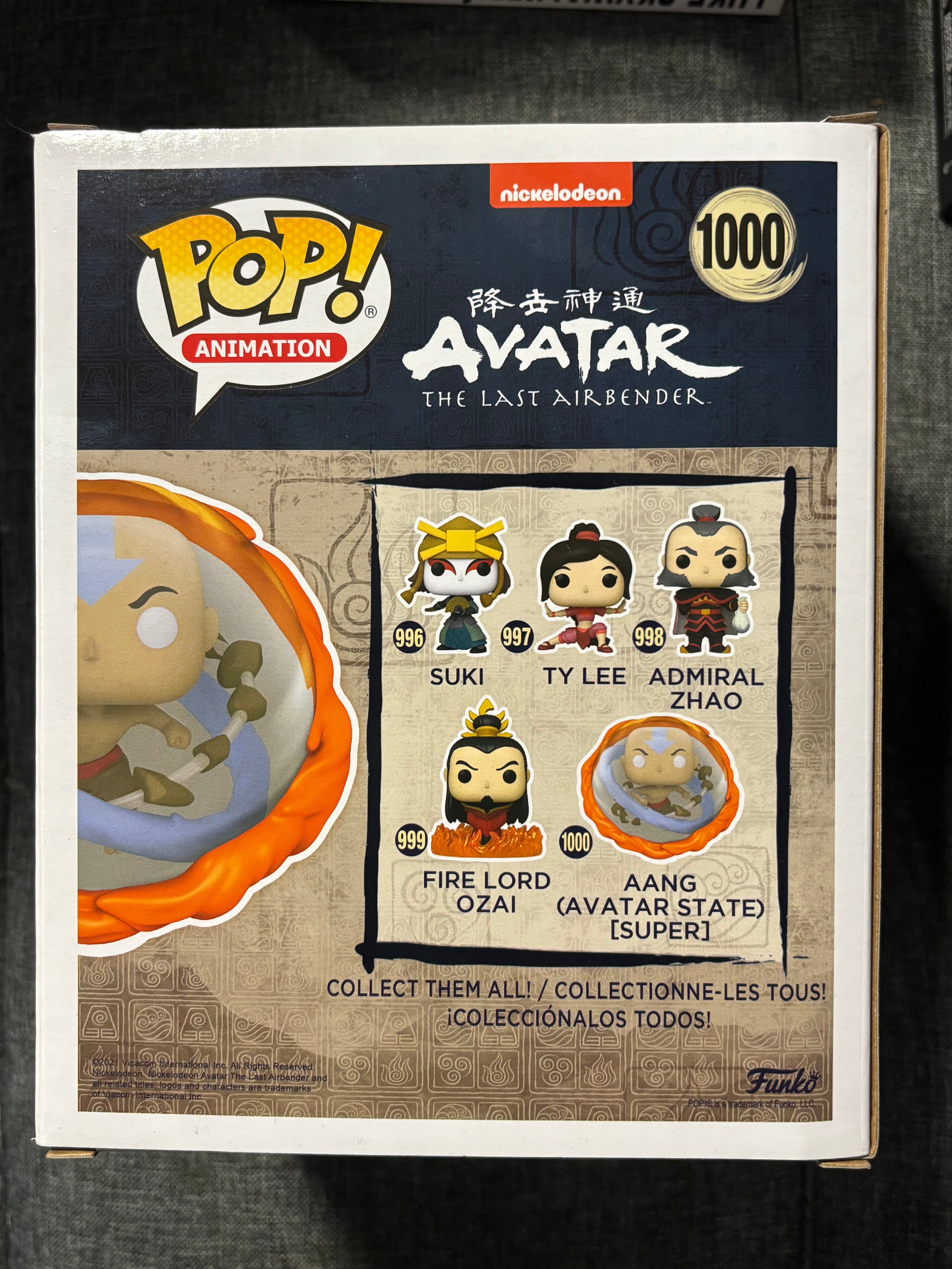 Aang In (Avatar State) 6 inch pop