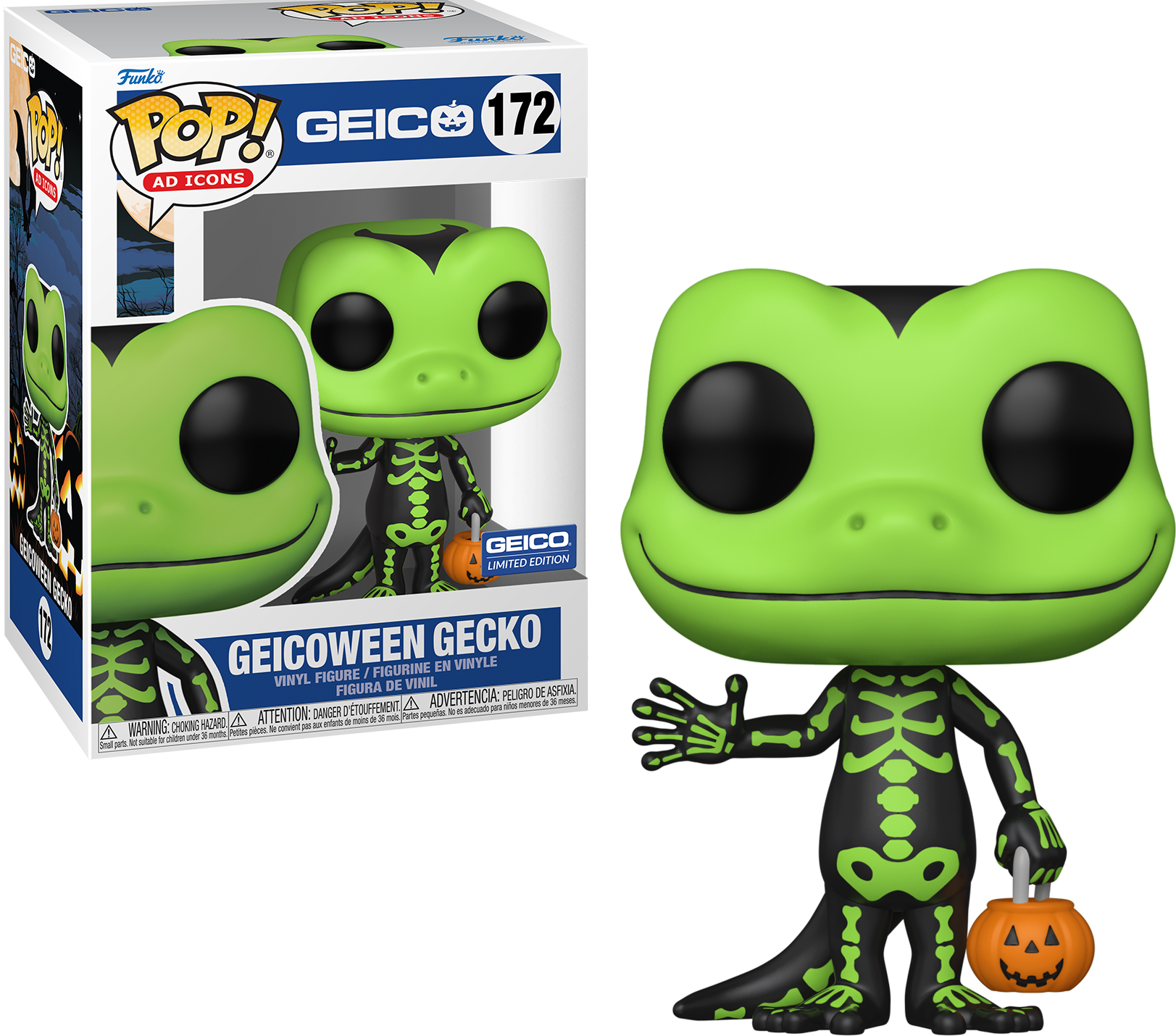 Geicoween Gecko