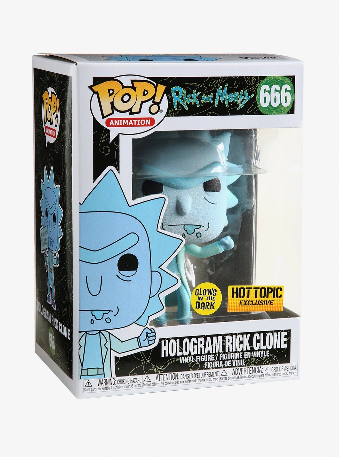 Hologram Rick Clone (Protester)
