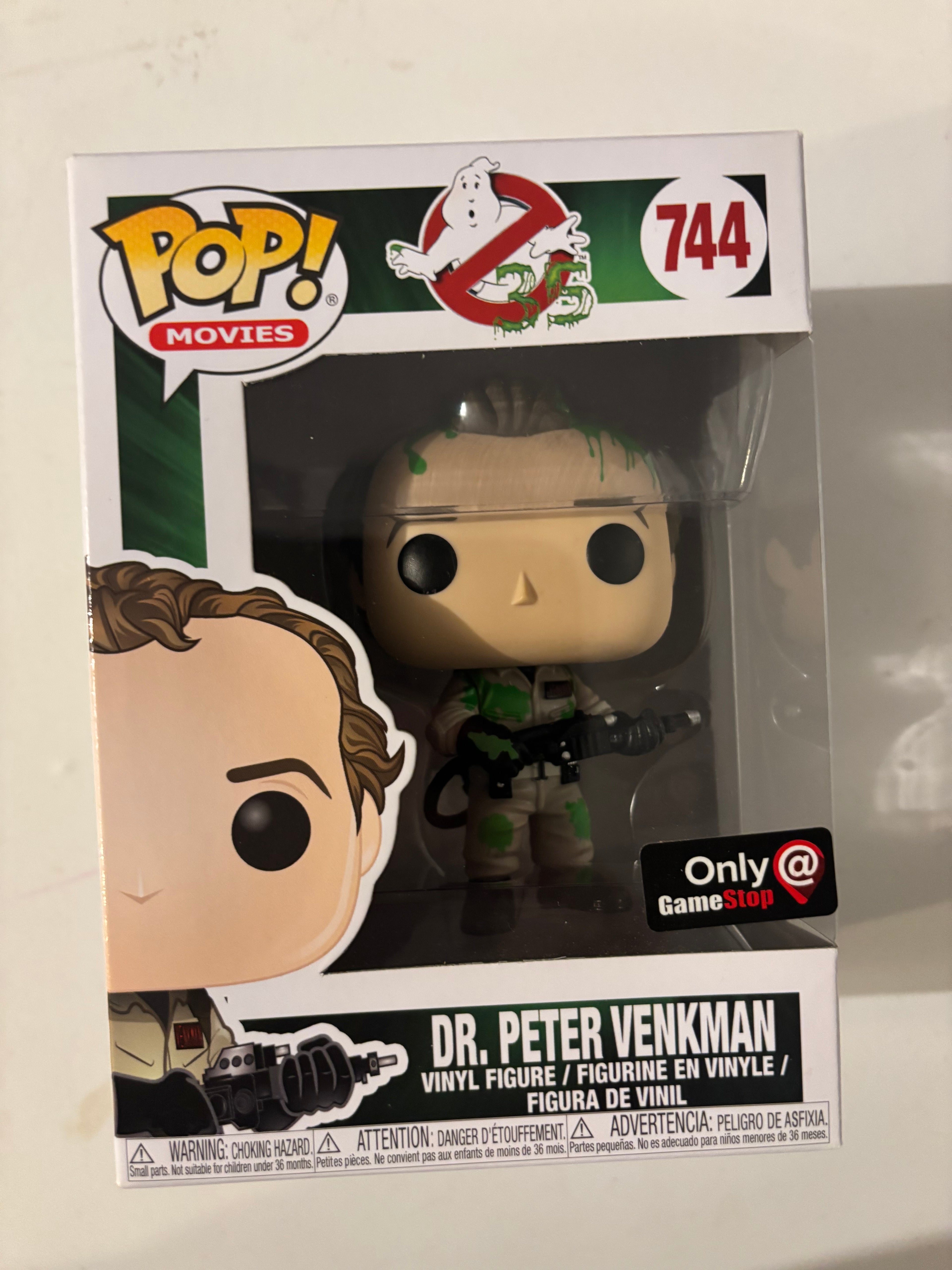 Dr. Peter Venkman (Ghostbusters) (slimed