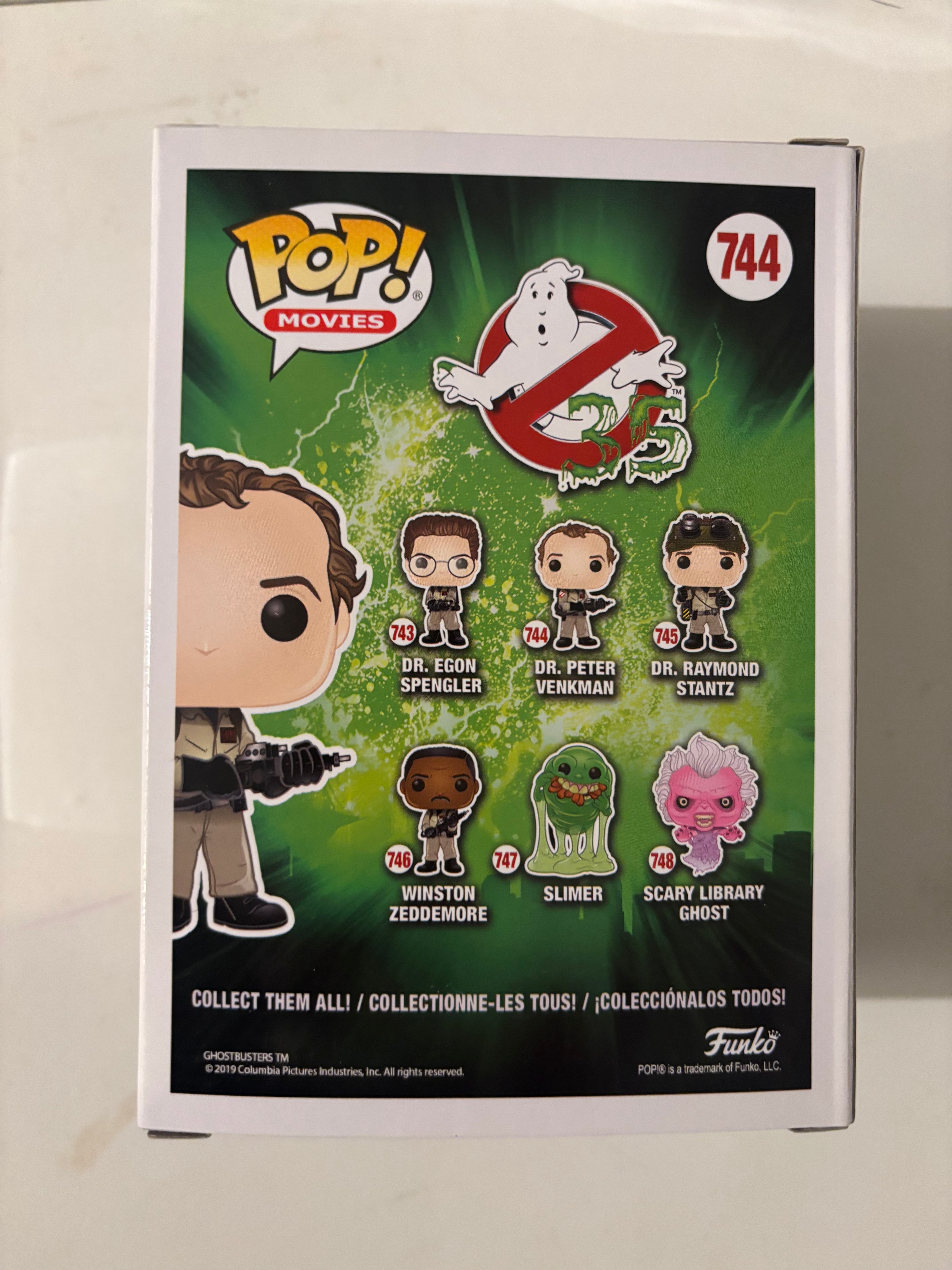 Dr. Peter Venkman (Ghostbusters) (slimed