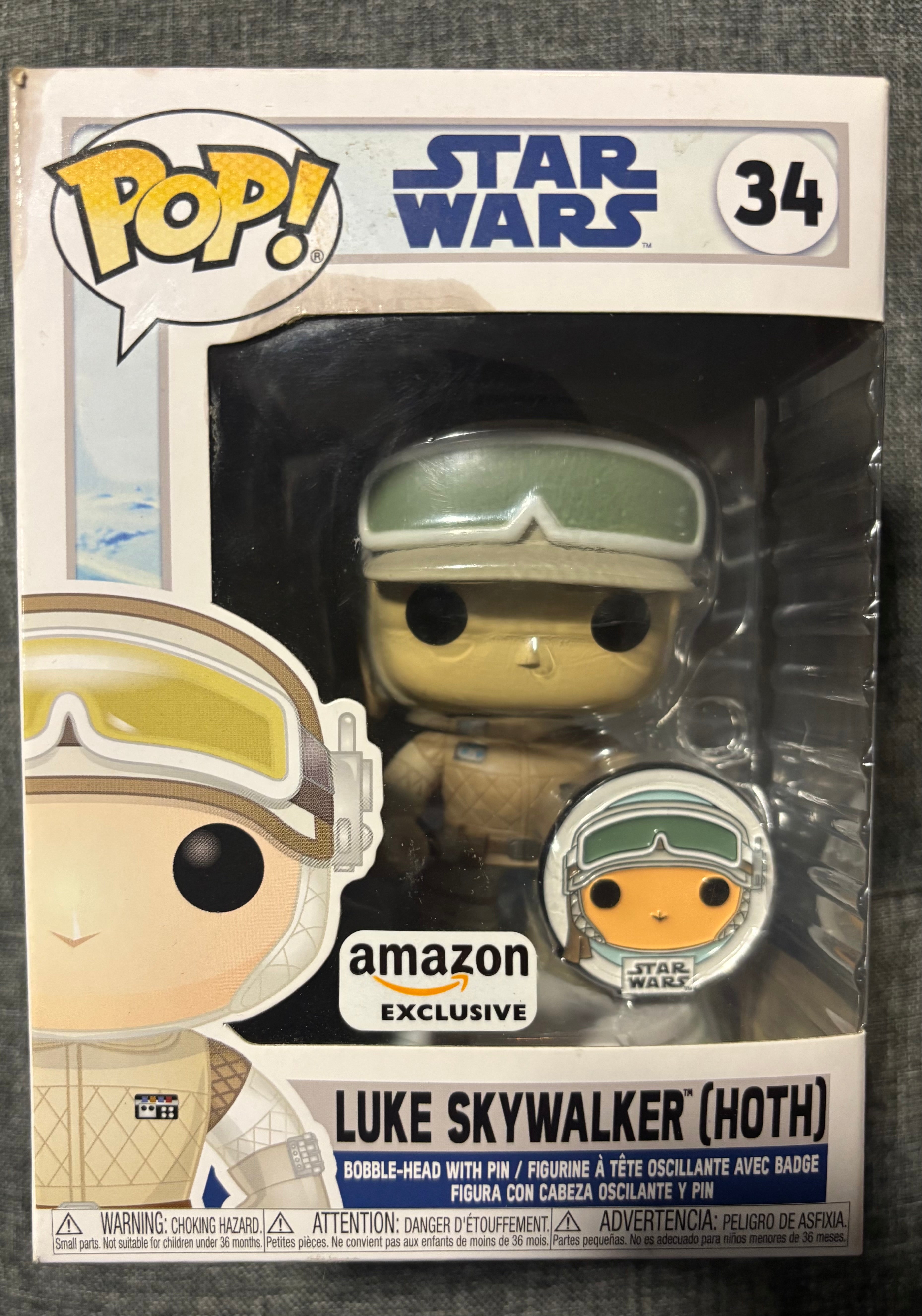 Luke Skywalker (Hoth)(Star wars) box stain