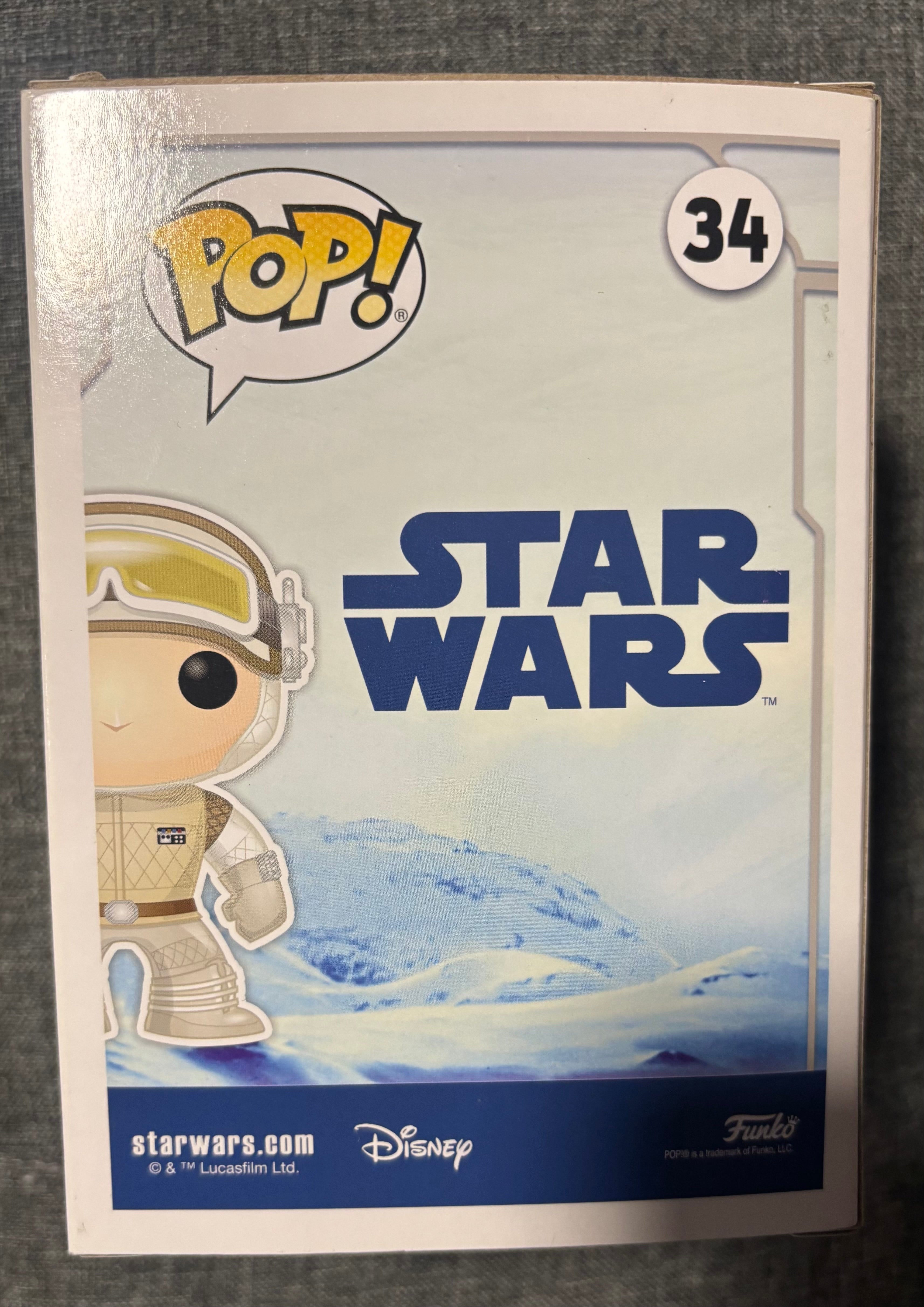 Luke Skywalker (Hoth)(Star wars) box stain