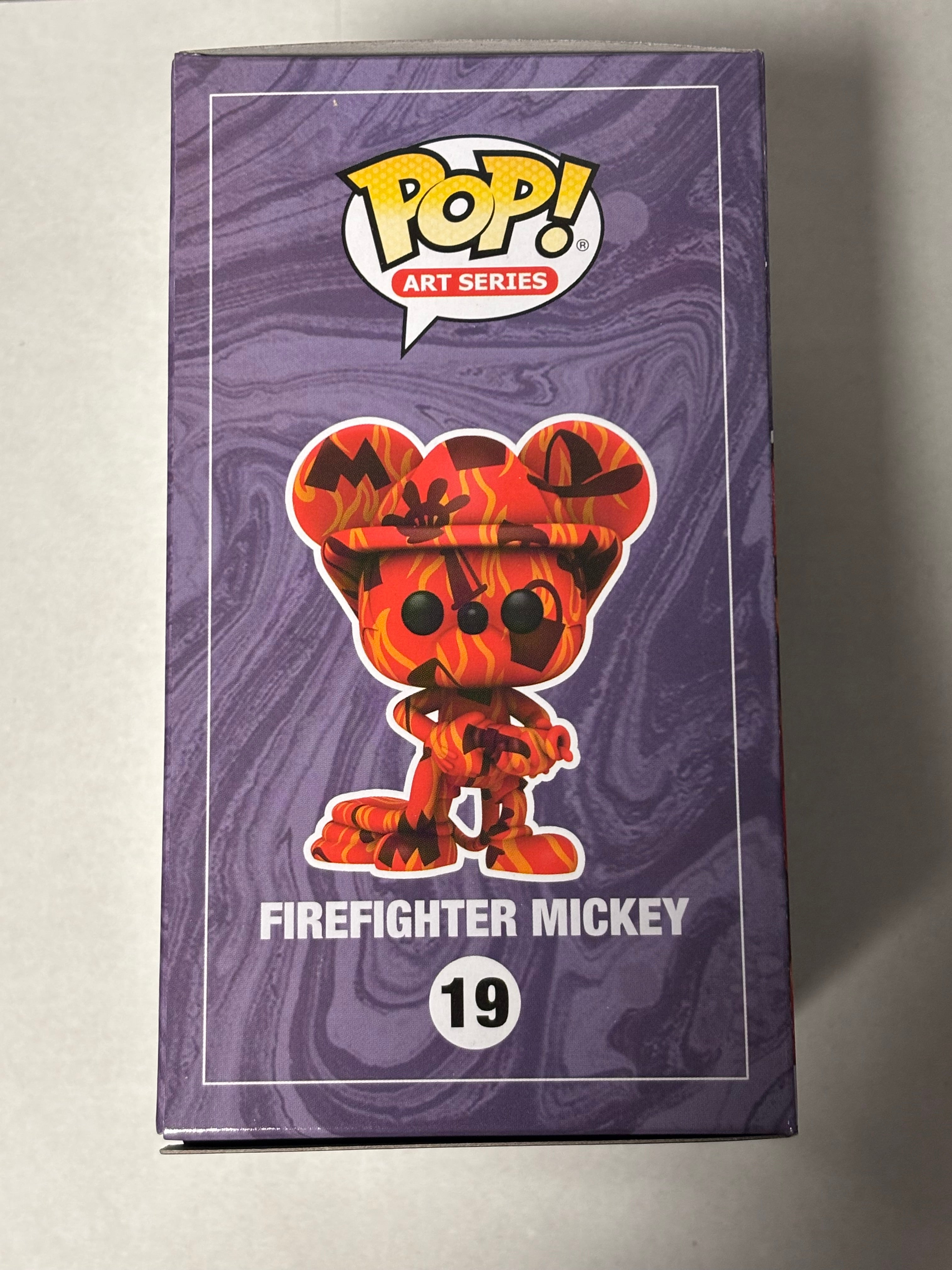 Funko Pop! Art Series: Disney - Firefighter Mickey #19 Walmart Exclusive