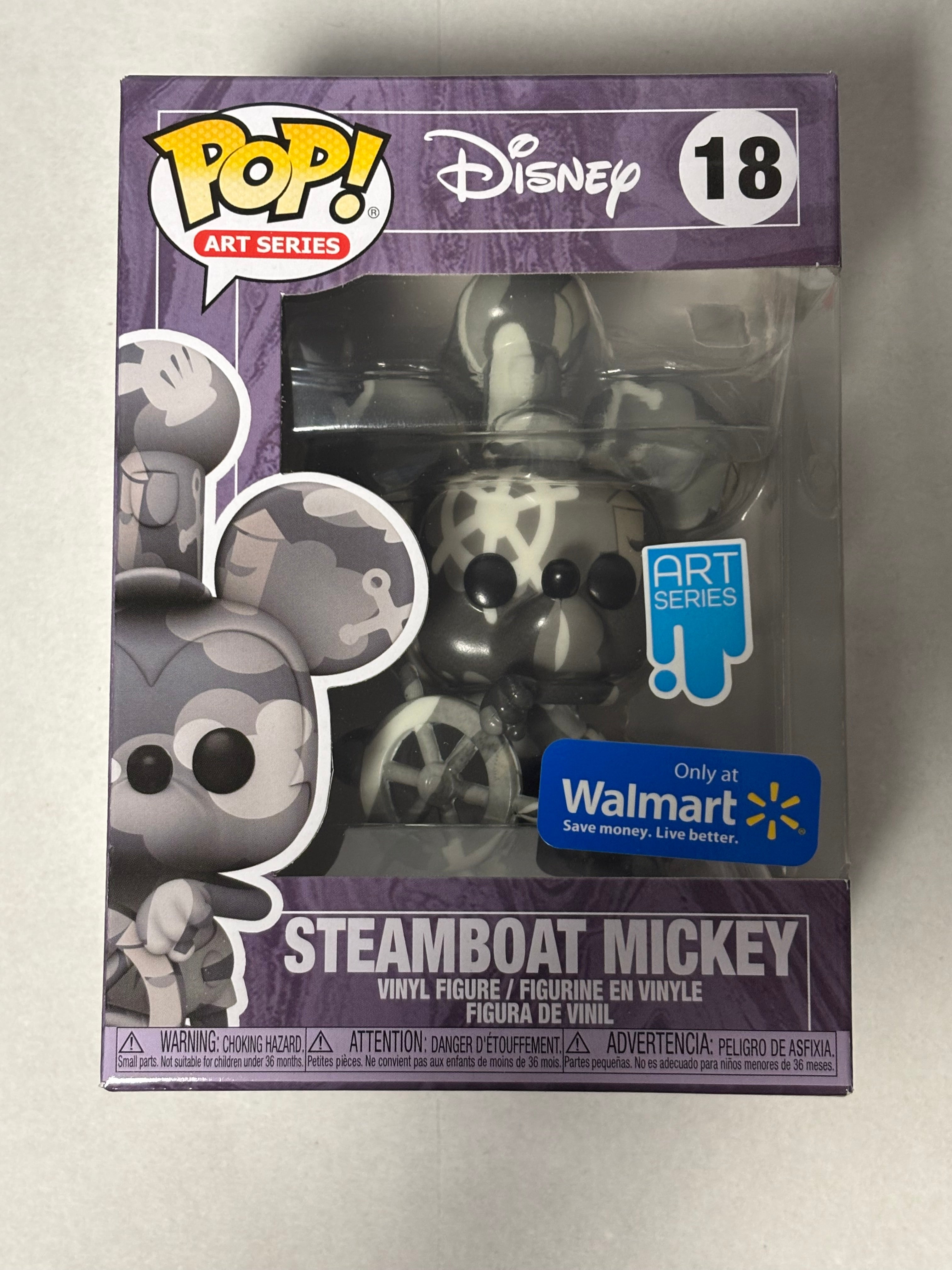 Funko Pop! Art Series: Disney - Steamboat Mickey Vinyl Figure, # 18 (Exclusive)