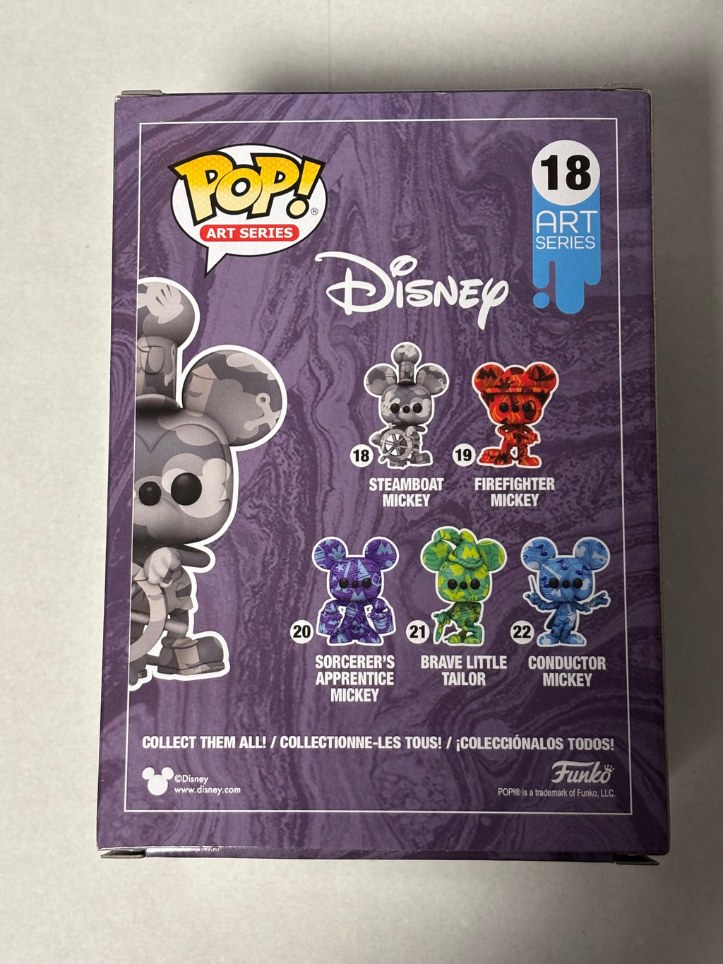 Funko Pop! Art Series: Disney - Steamboat Mickey Vinyl Figure, # 18 (Exclusive)