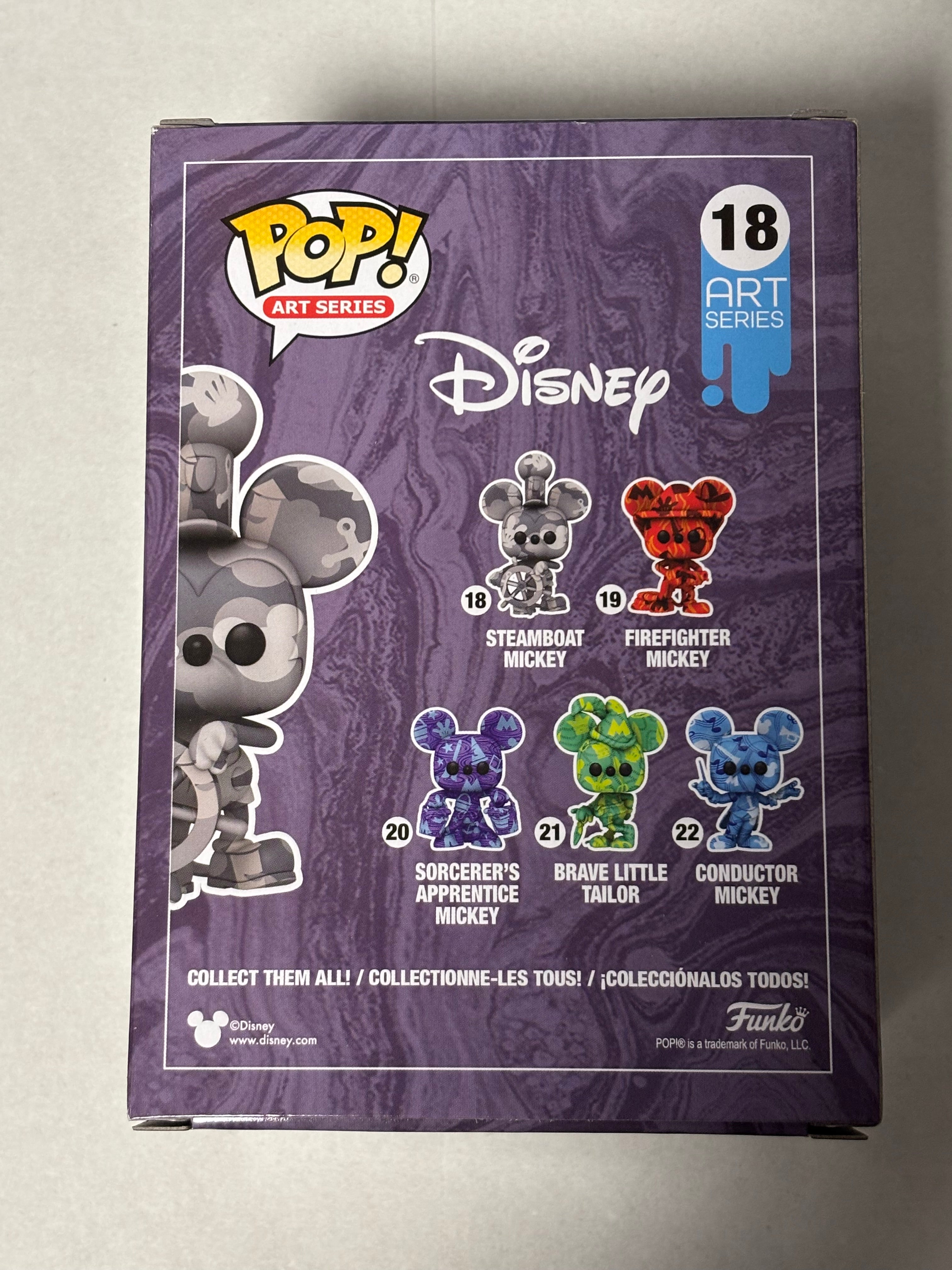 Funko Pop! Art Series: Disney - Steamboat Mickey Vinyl Figure, # 18 (Exclusive)