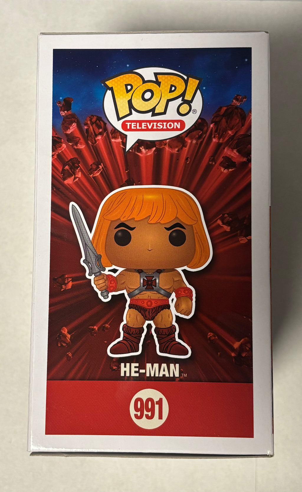Funko POP He-Man Glow in the Dark 991 Walmart Exclusive Vinyl Figure New