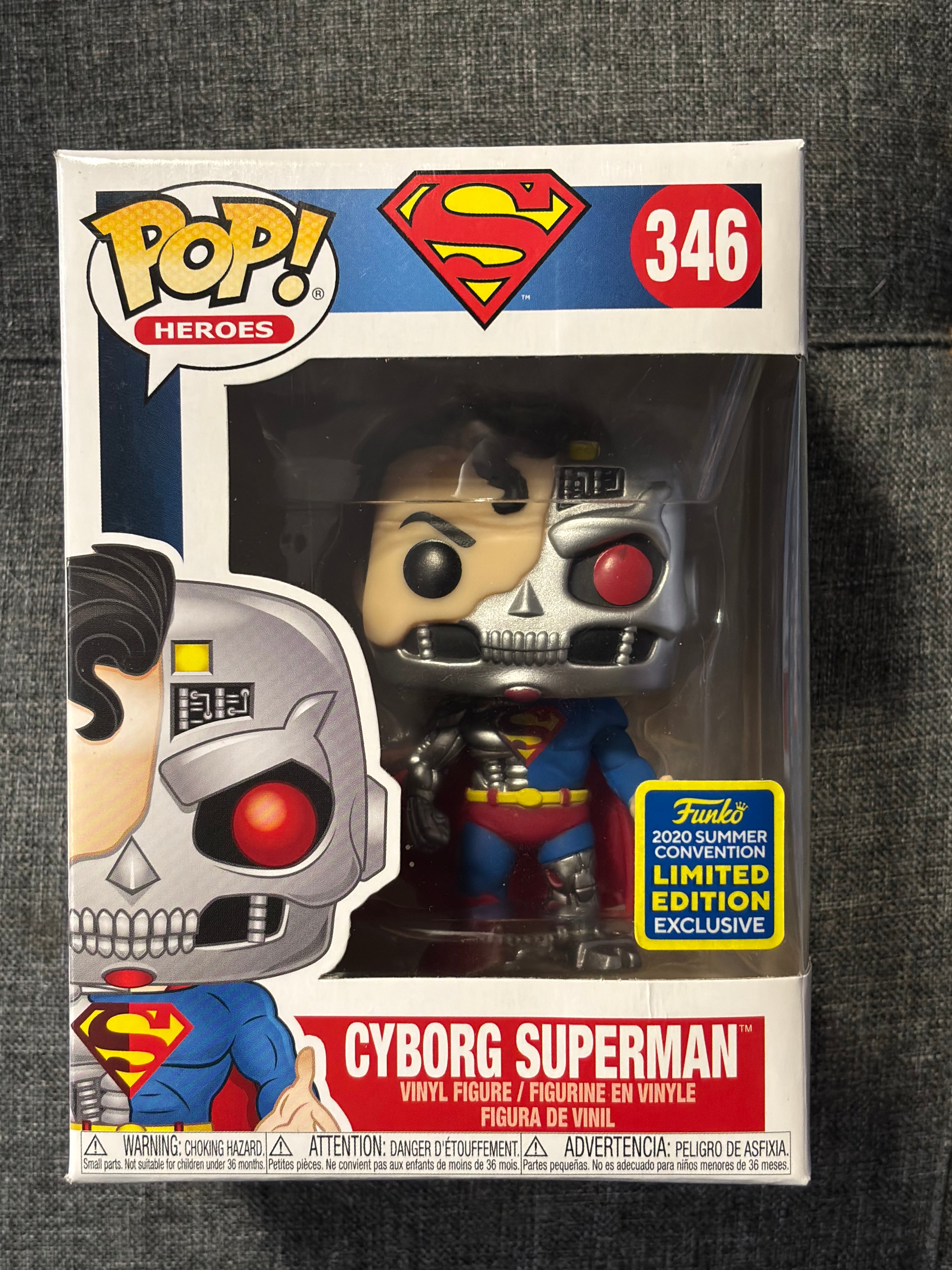 Cyborg Superman 2020 Summer Convention shared Sticker Exclusive
