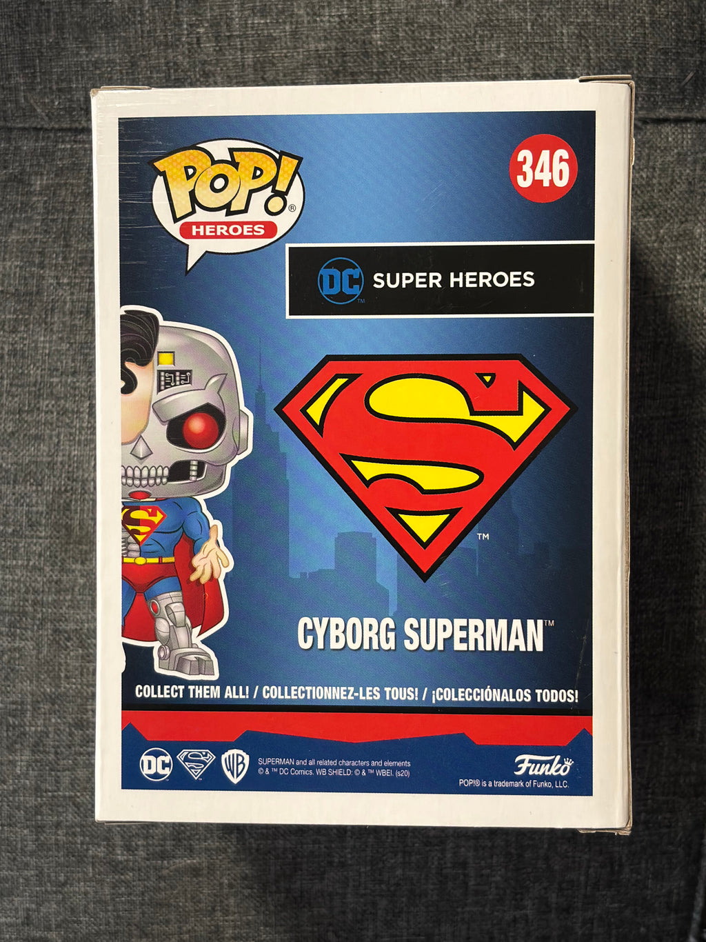 Cyborg Superman 2020 Summer Convention shared Sticker Exclusive
