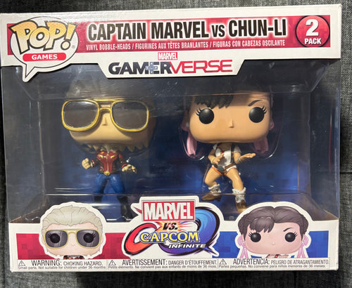 Captain Marvel vs Chun-Li