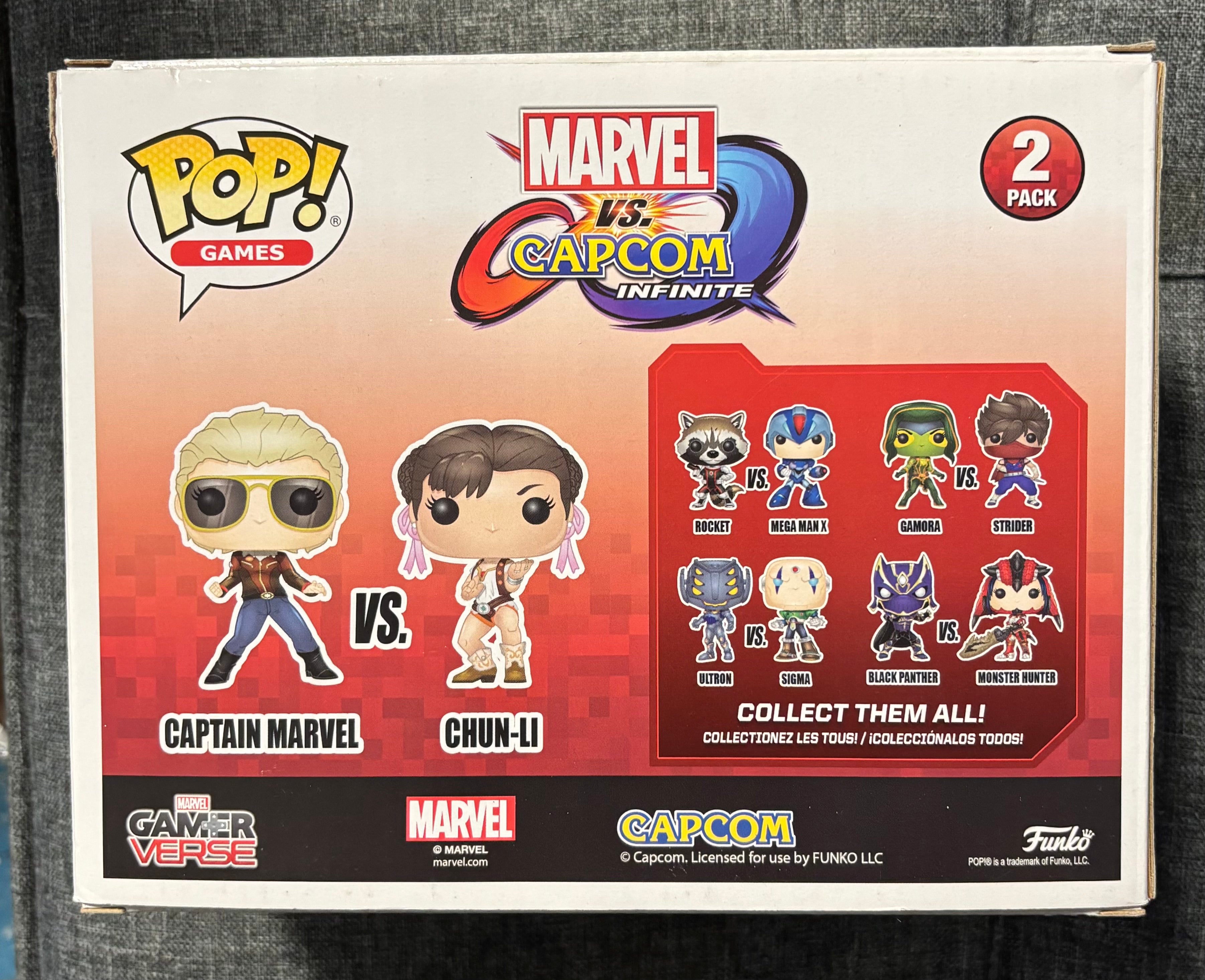 Captain Marvel vs Chun-Li