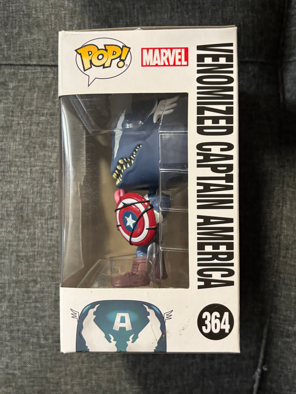 Venomized Captain America