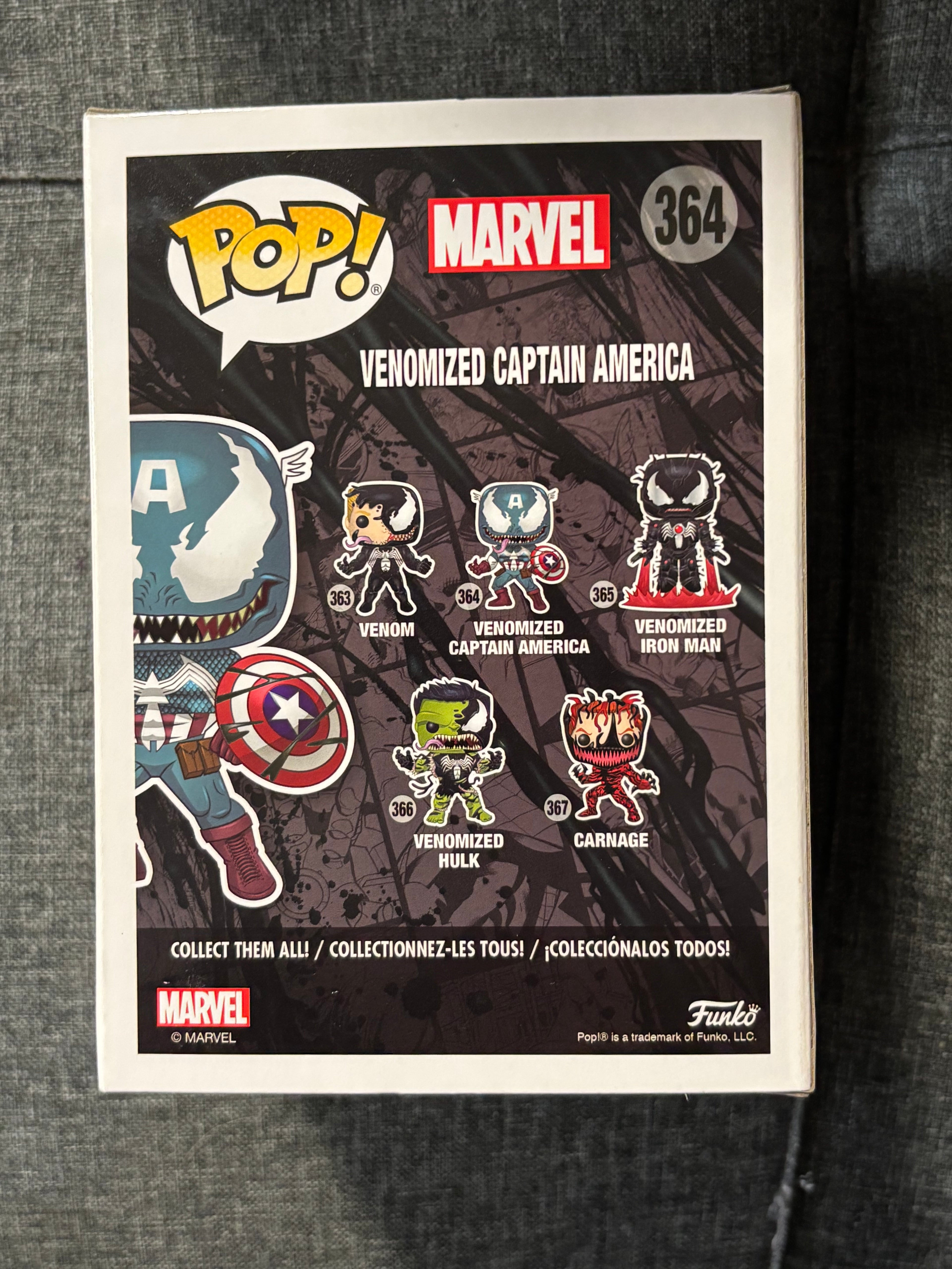 Venomized Captain America