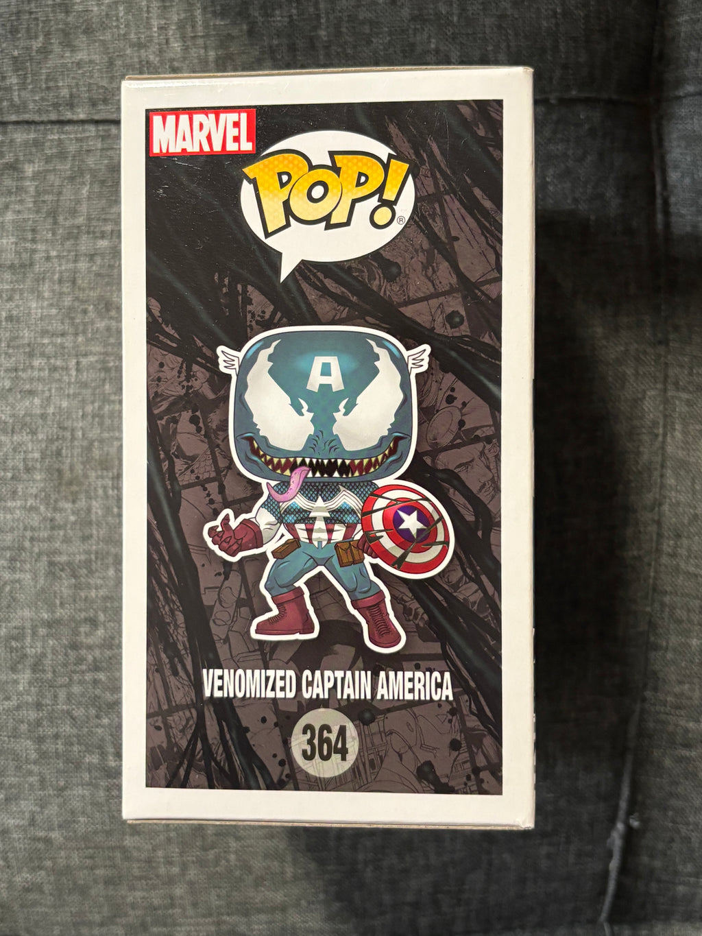 Venomized Captain America