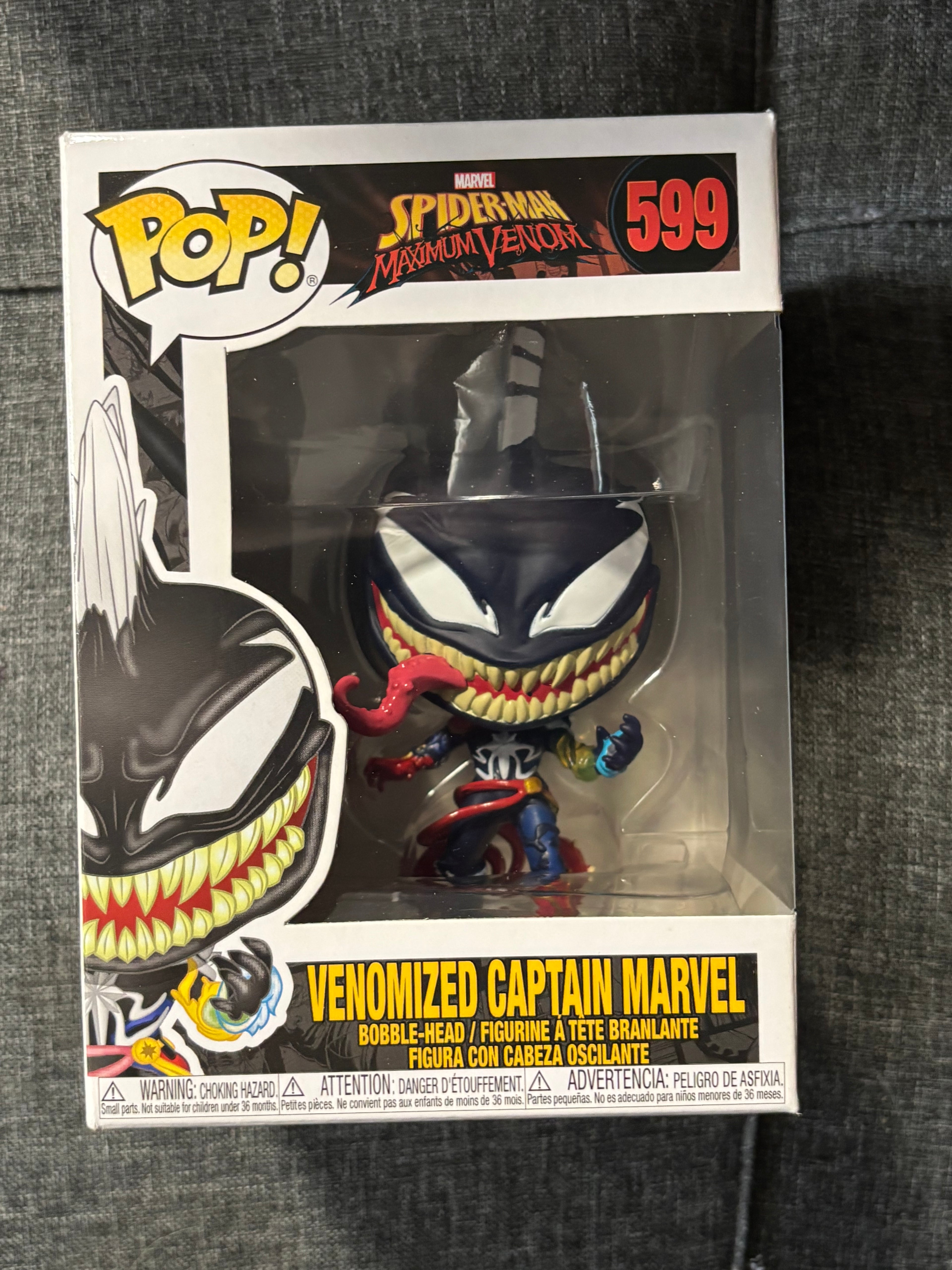 Venomized Captain Marvel