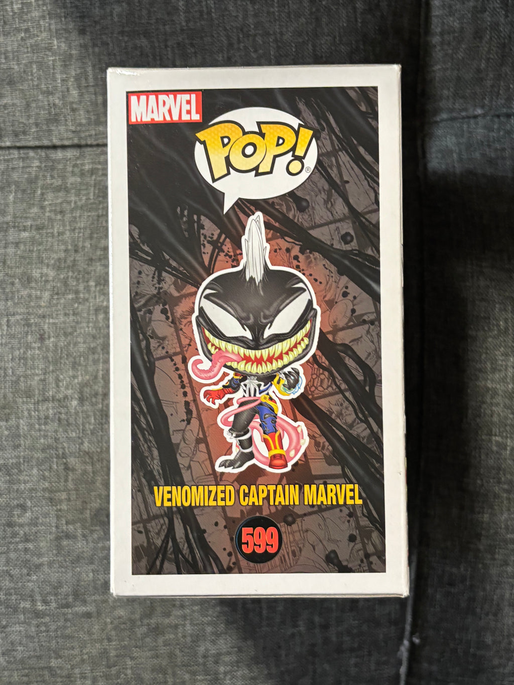 Venomized Captain Marvel