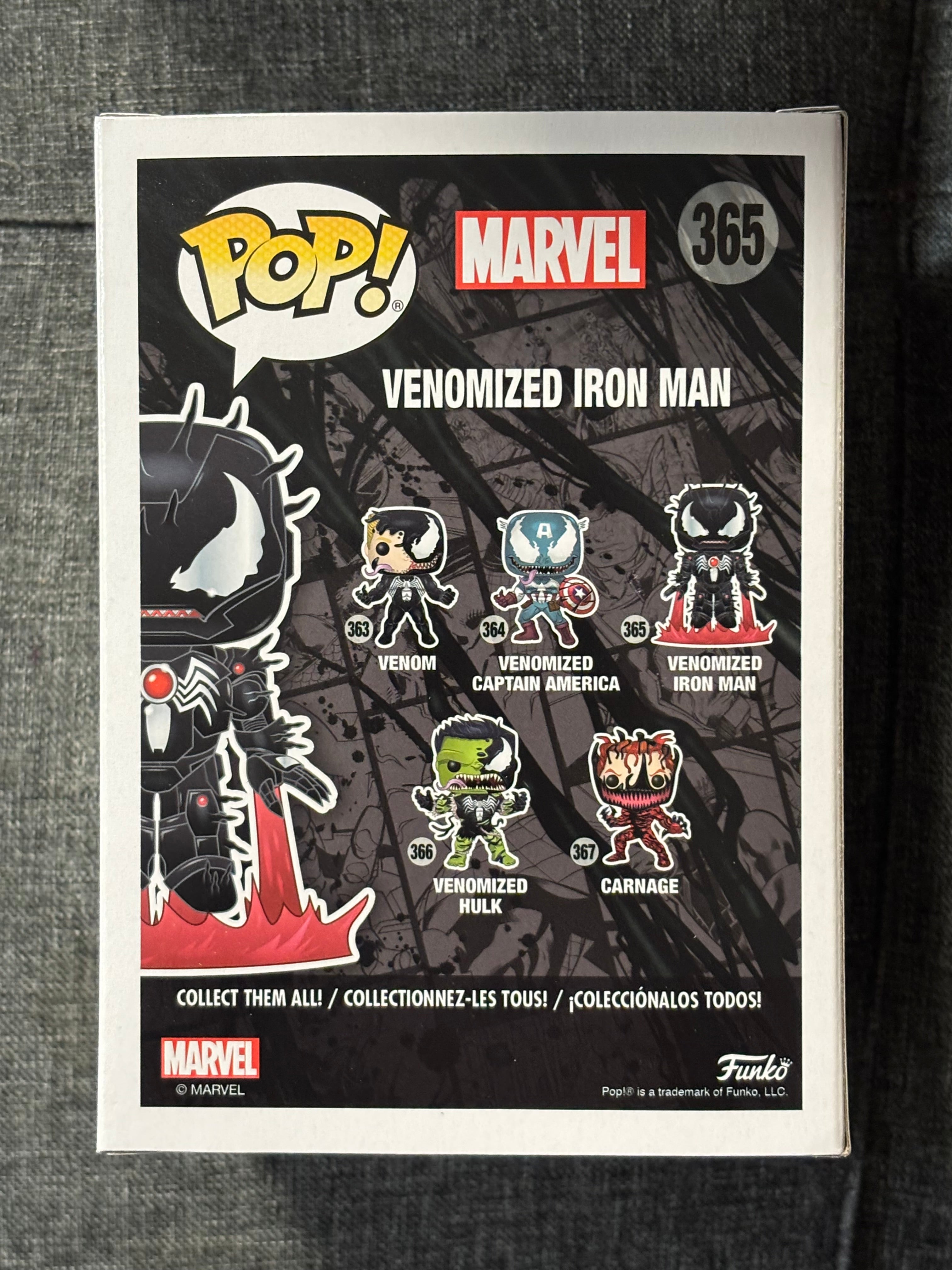 Venomized Iron Man