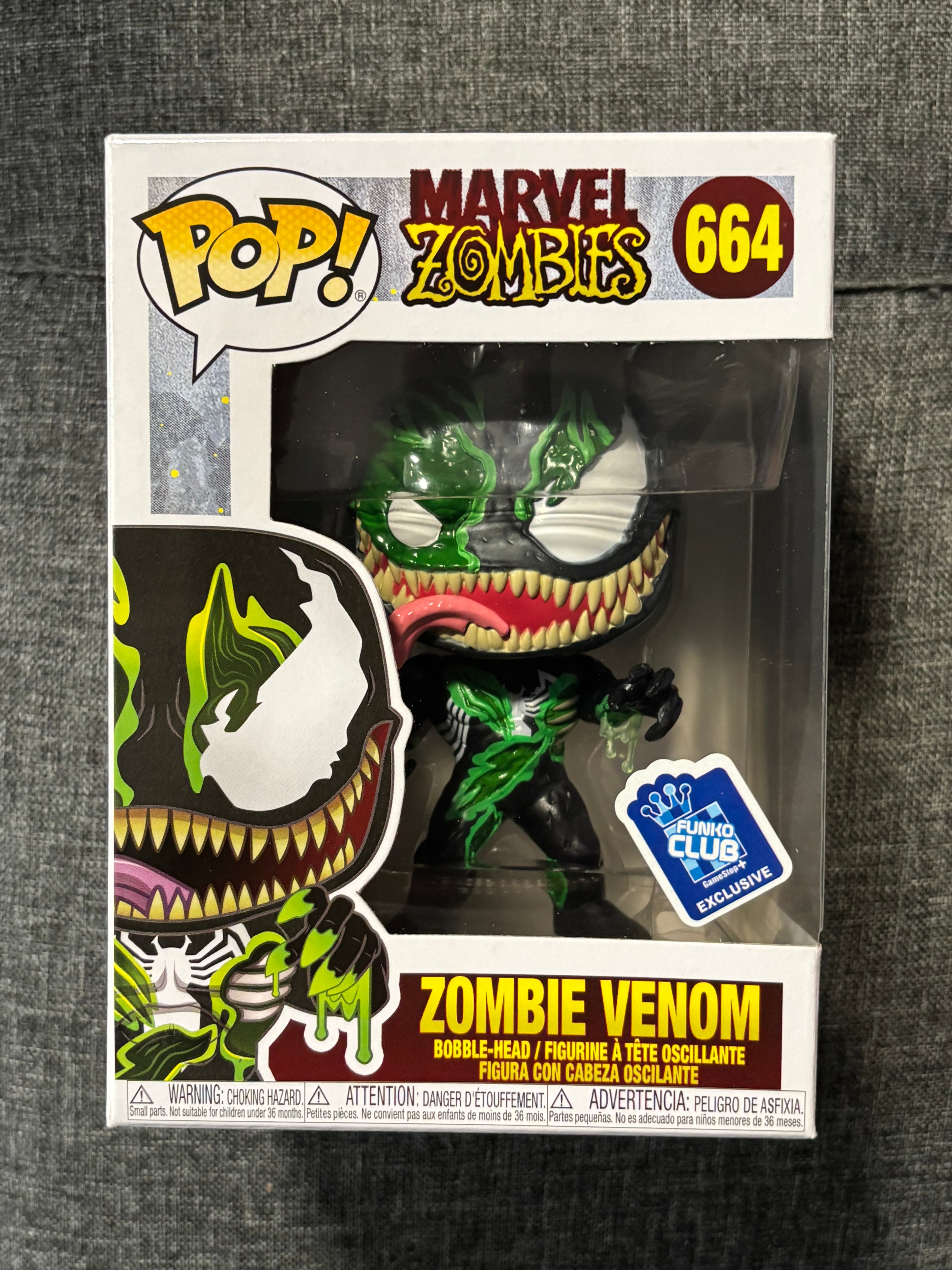 (Marvel Zombies) Venom #664 Funko Club Exclusive