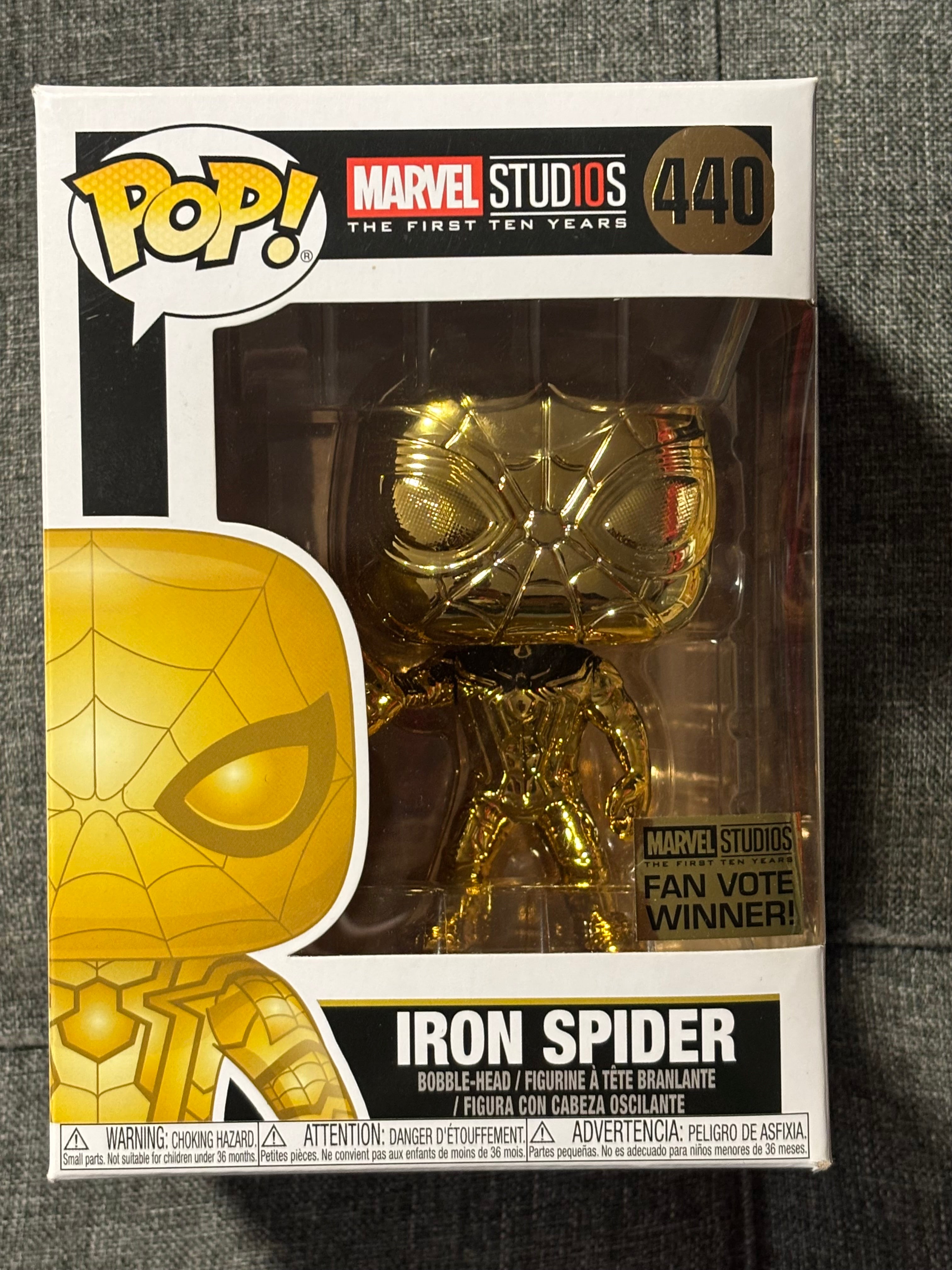 Iron spider (Gold Chrome) Fan Winner #440
