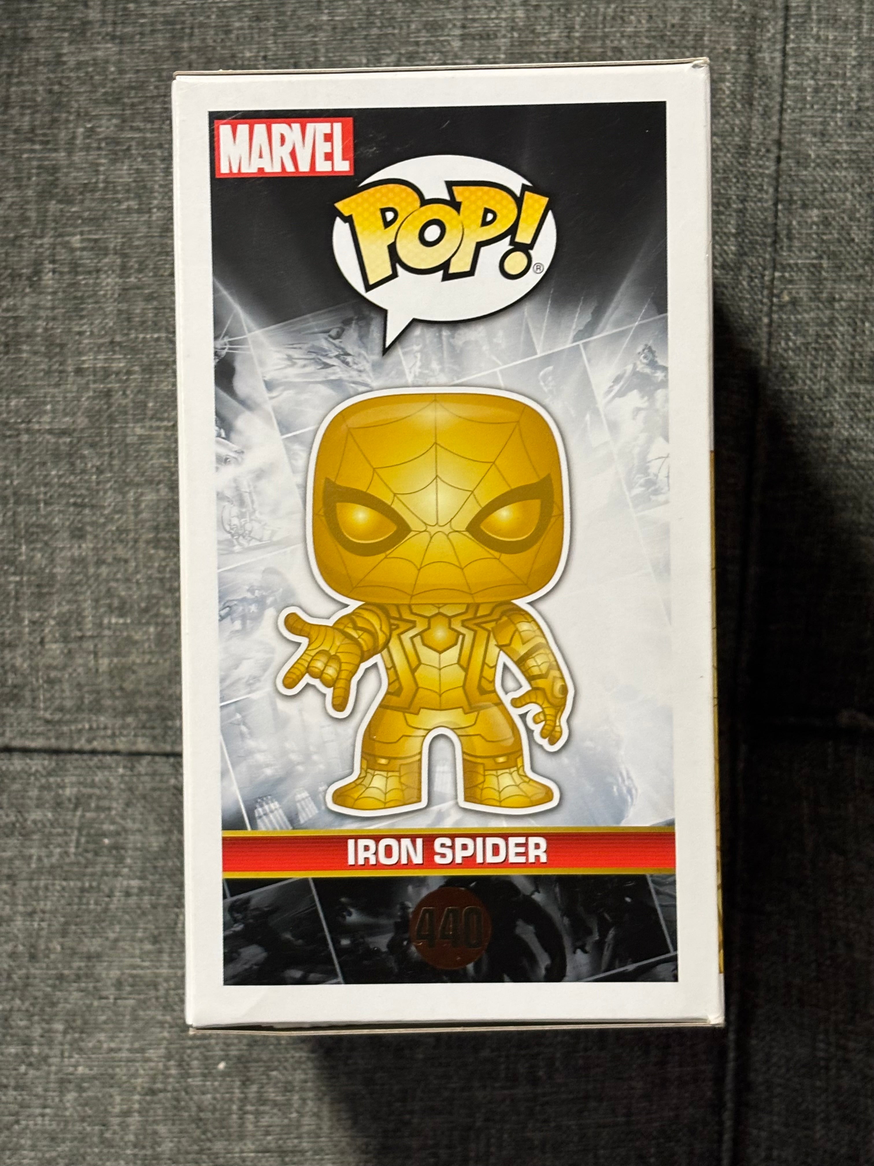 Iron spider (Gold Chrome) Fan Winner #440
