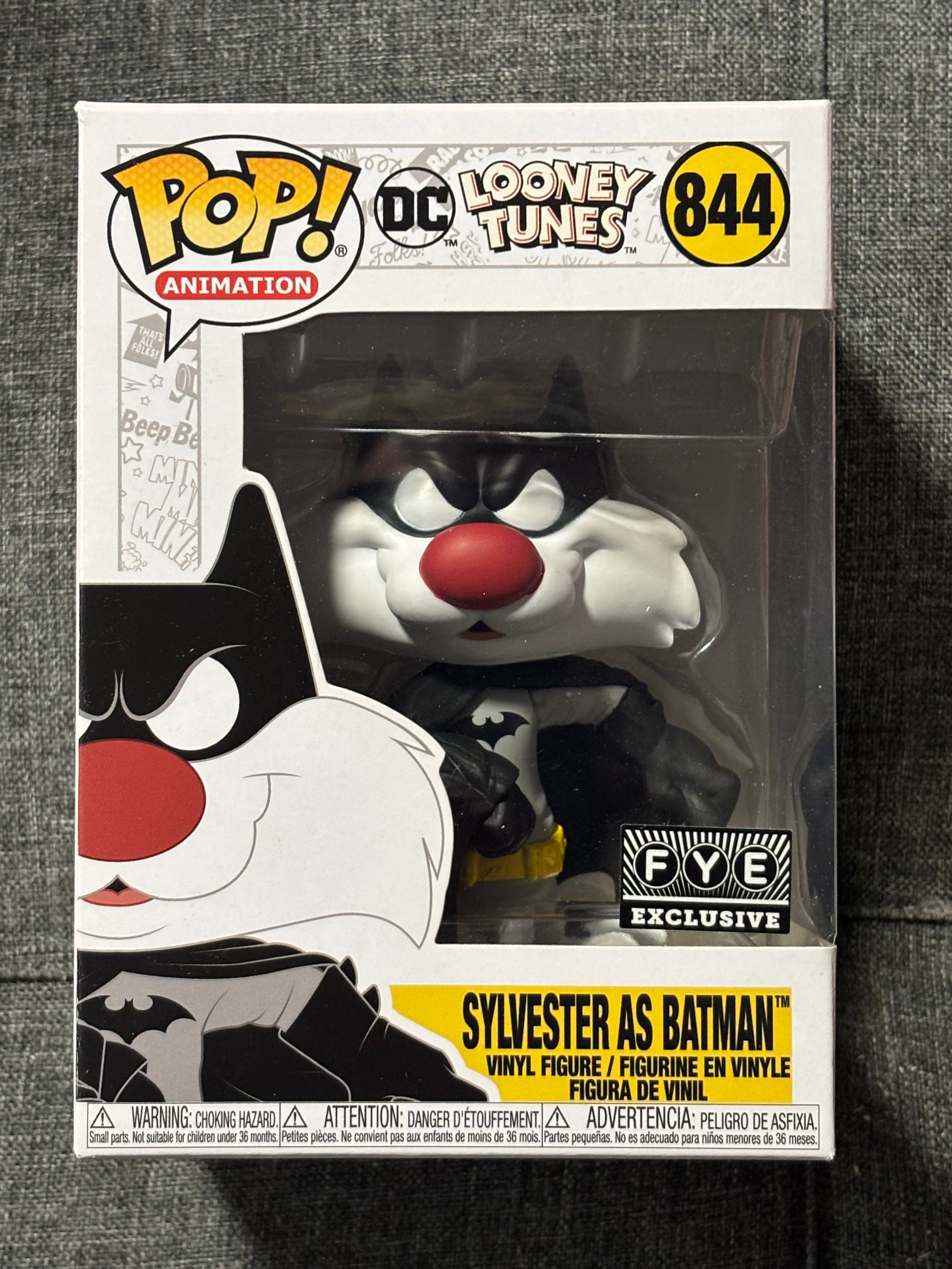 Sylvester As Batman #844 Looney toon Fye Exclusive