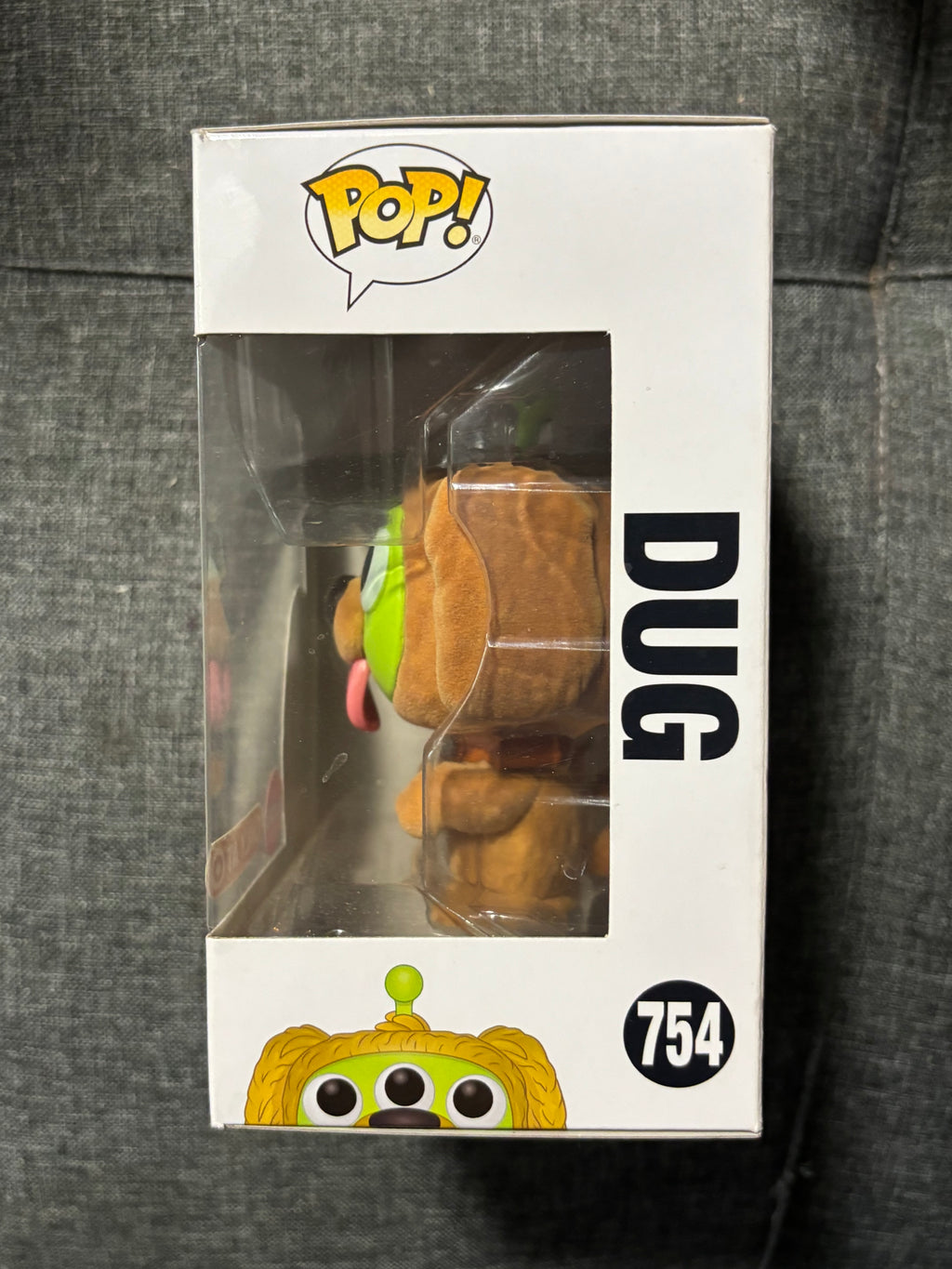 Dug Alien (Remix) (Flocked) (box stain damage)
