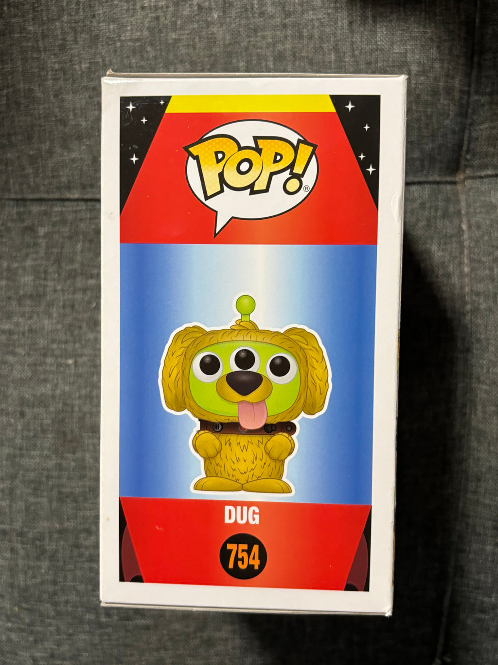 Dug Alien (Remix) (Flocked) (box stain damage)