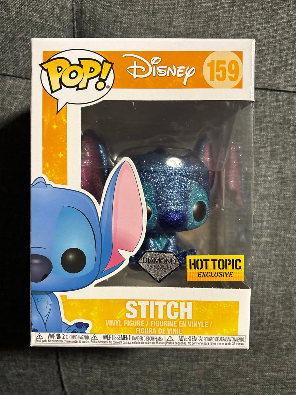 Disney Stitch #159 (Hot-topic Exclusive) (Diamond)