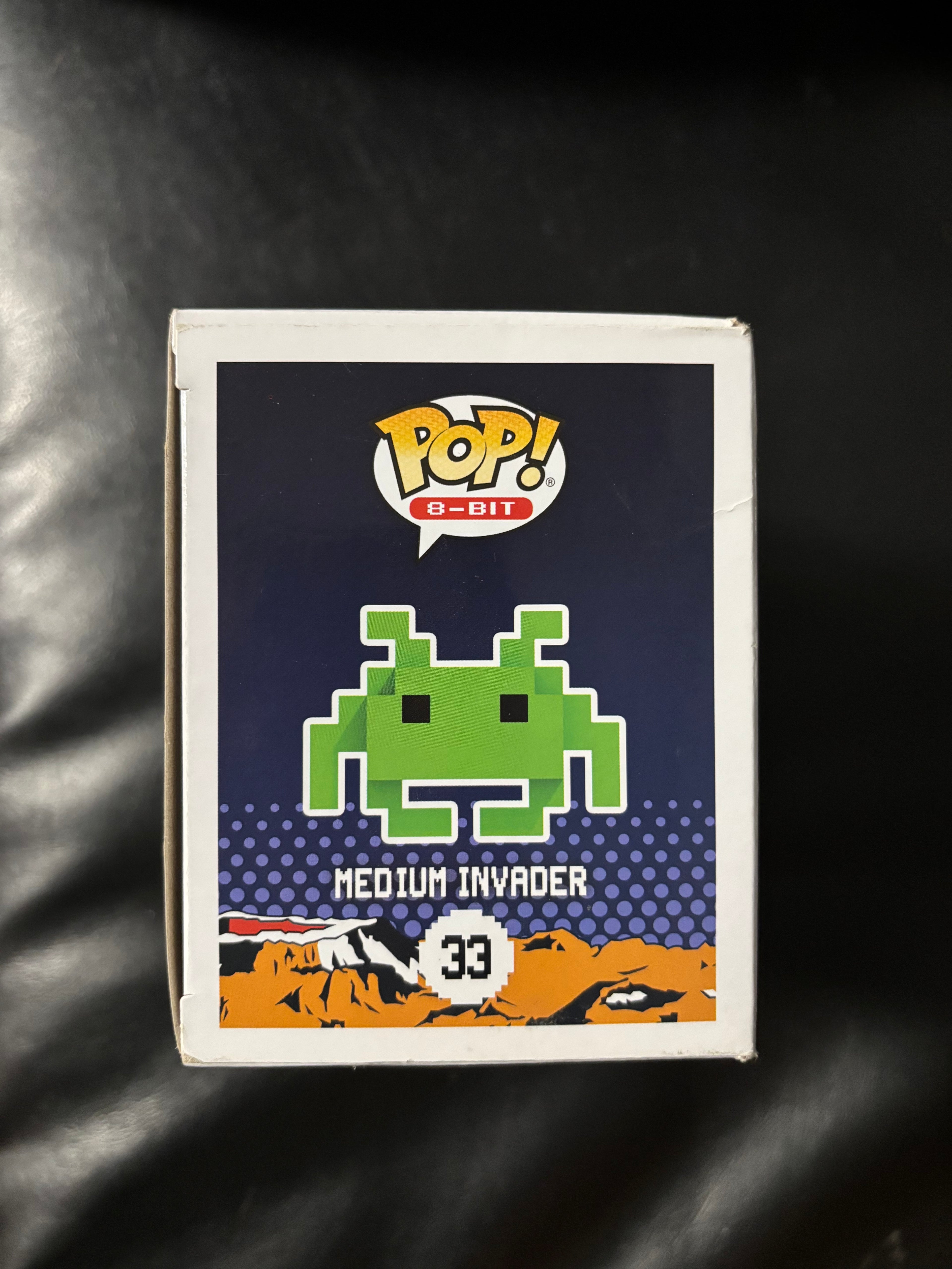 Medium invader #33 blue (8-bit funko Space invaders)