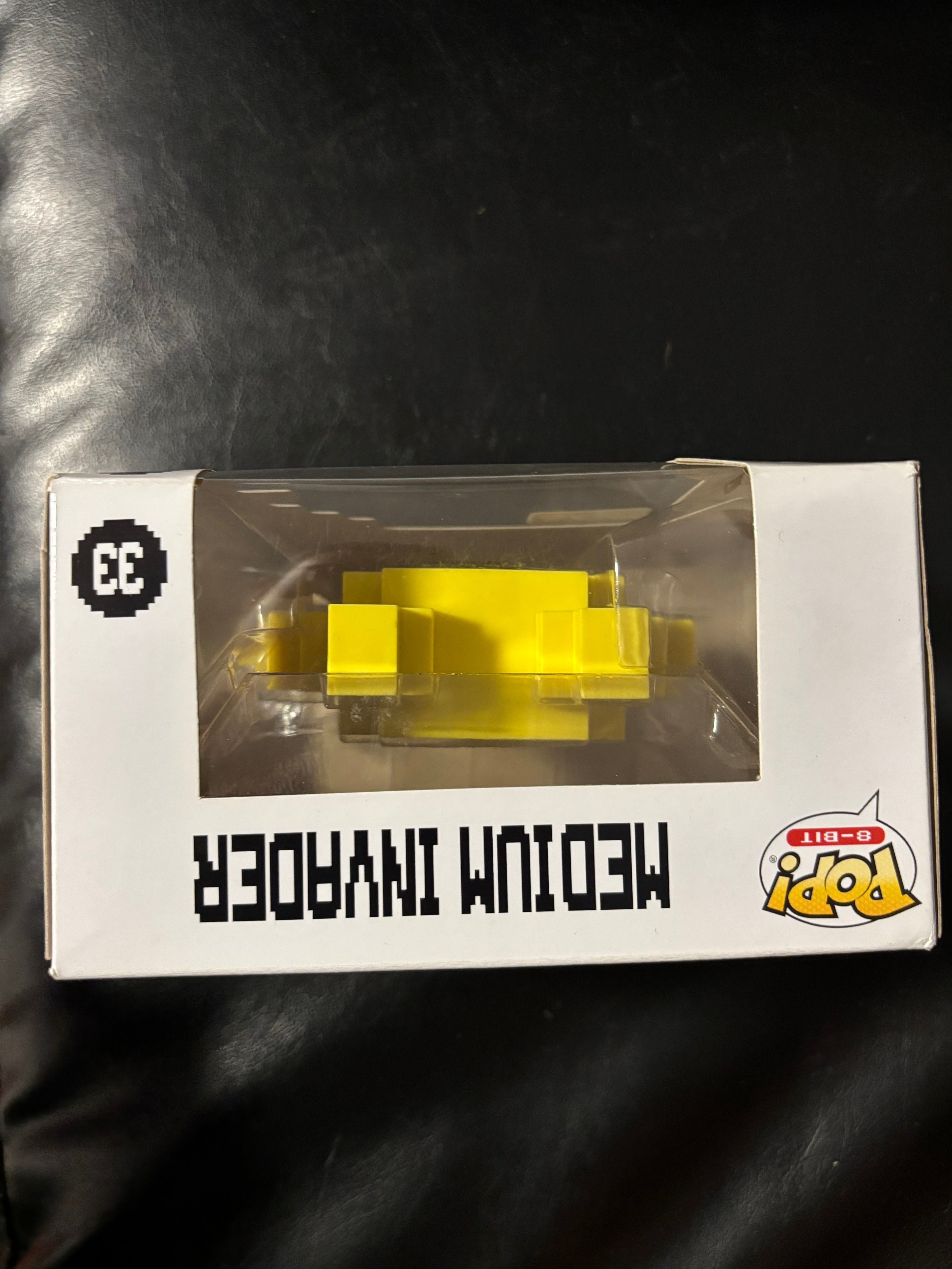 Medium invader #33 yellow (8-bit funko Space invaders) (Copy)