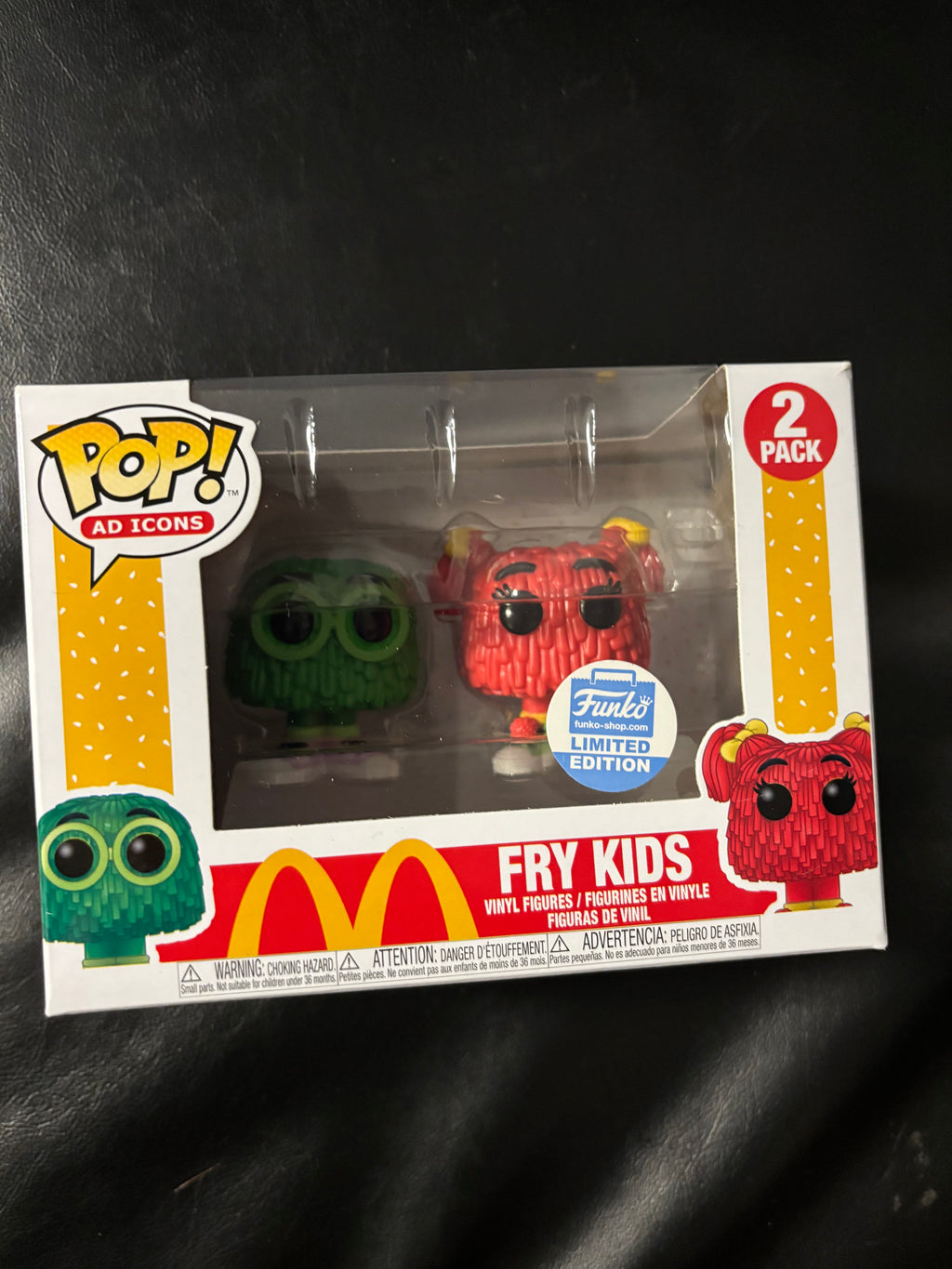 Fry kids Funko Exclusive limited edition  (Funko ad icons McDonald’s)