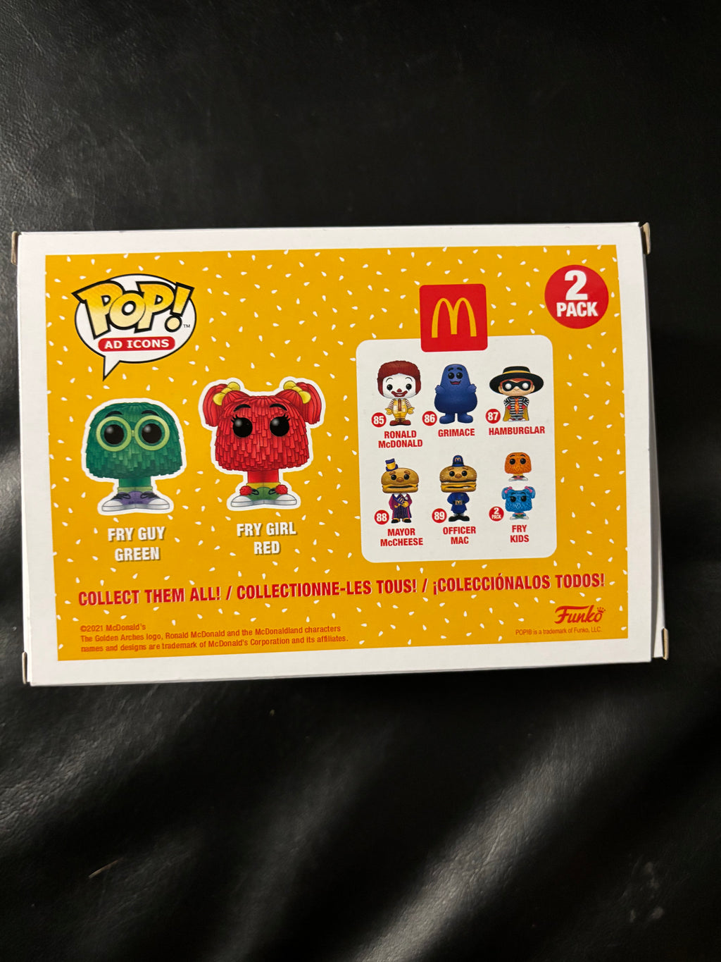 Fry kids Funko Exclusive limited edition  (Funko ad icons McDonald’s)