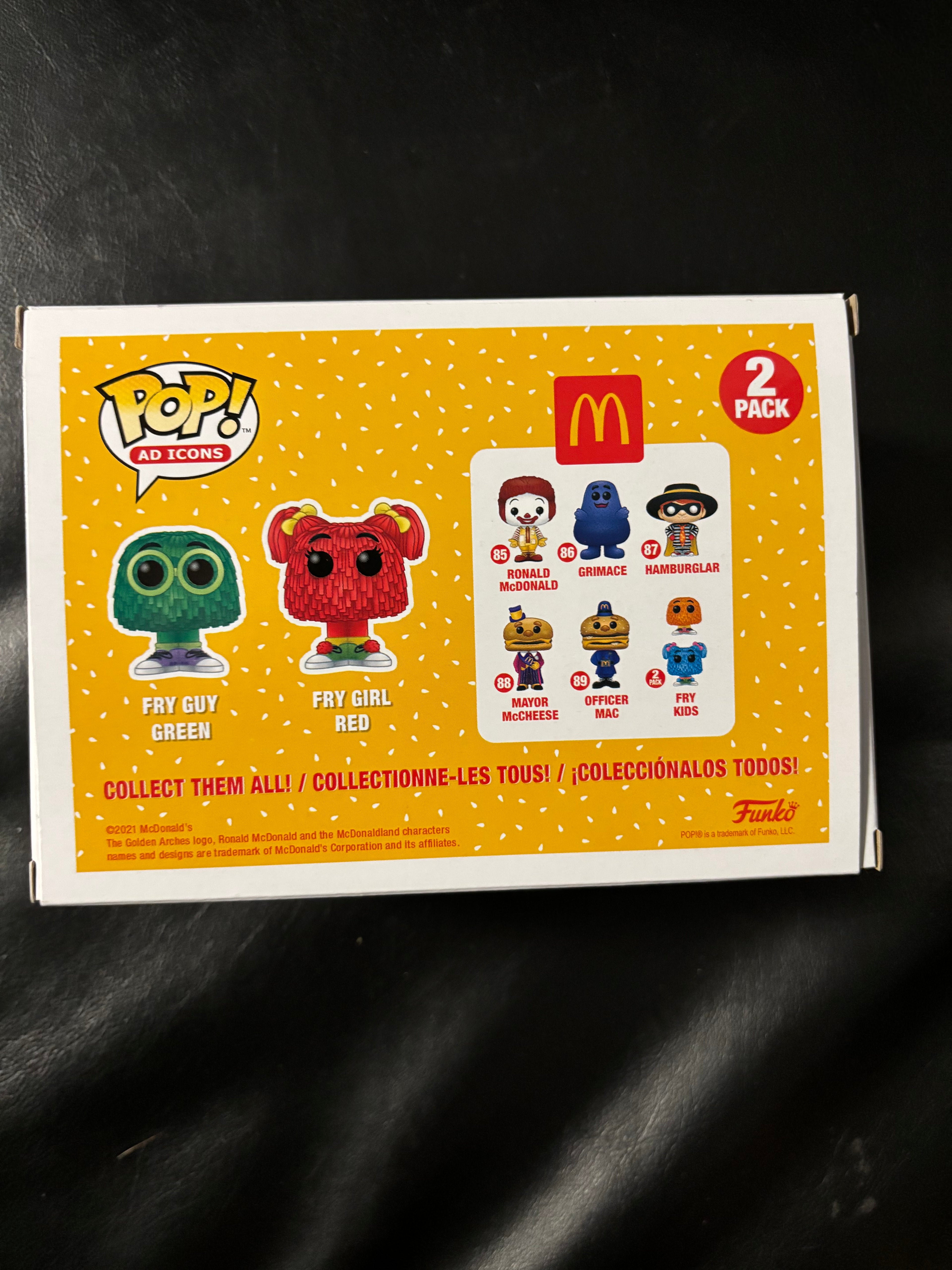 Fry kids Funko Exclusive limited edition  (Funko ad icons McDonald’s)