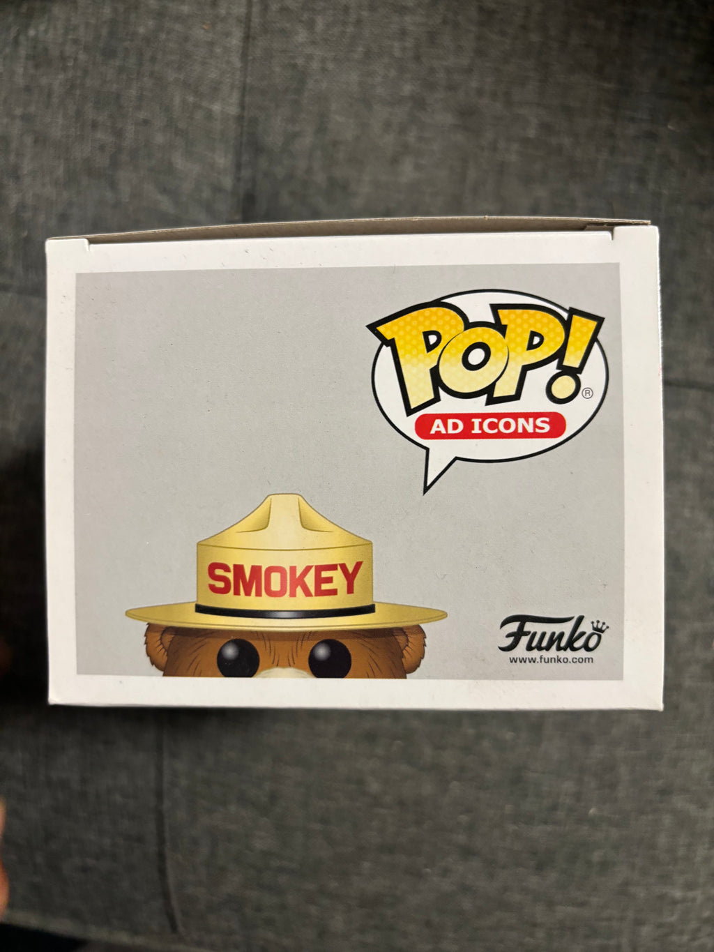 Smokey Bear flocked #75 (check photos)