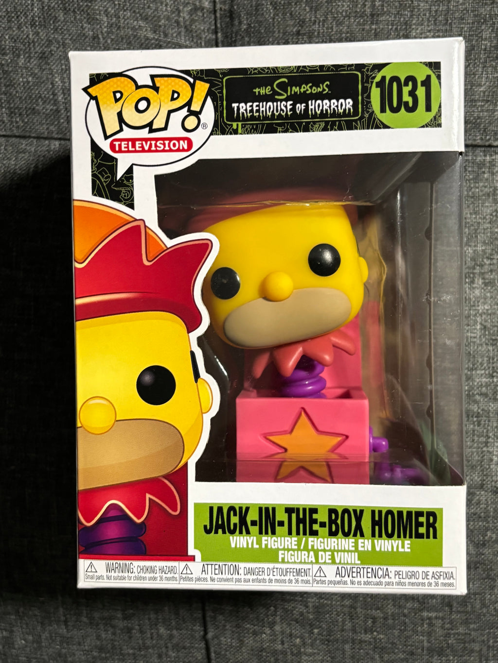 Jack-in-the-Box Homer #1031 (The Simpson’s Tree House of Horror)