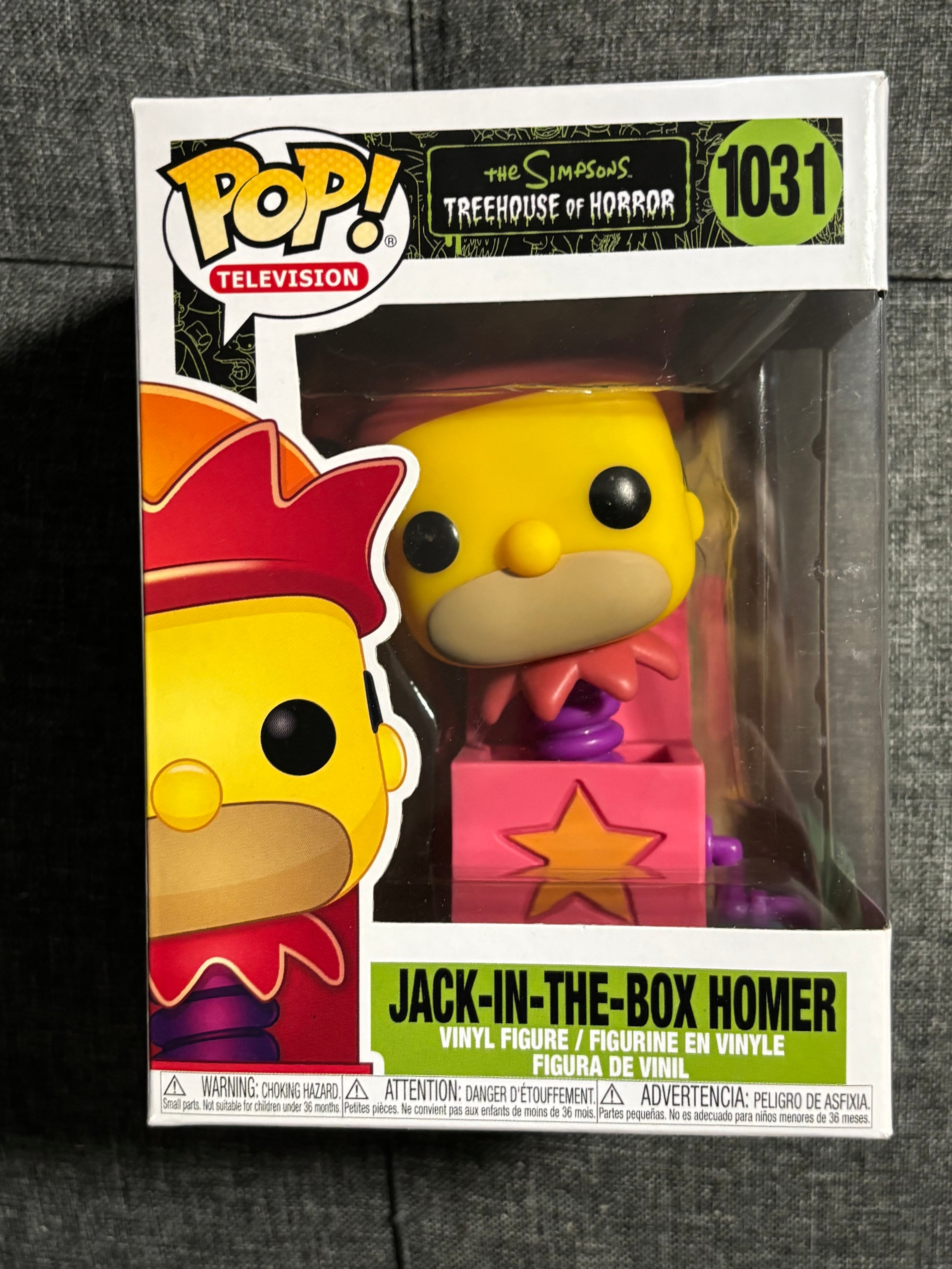 Jack-in-the-Box Homer #1031 (The Simpson’s Tree House of Horror)
