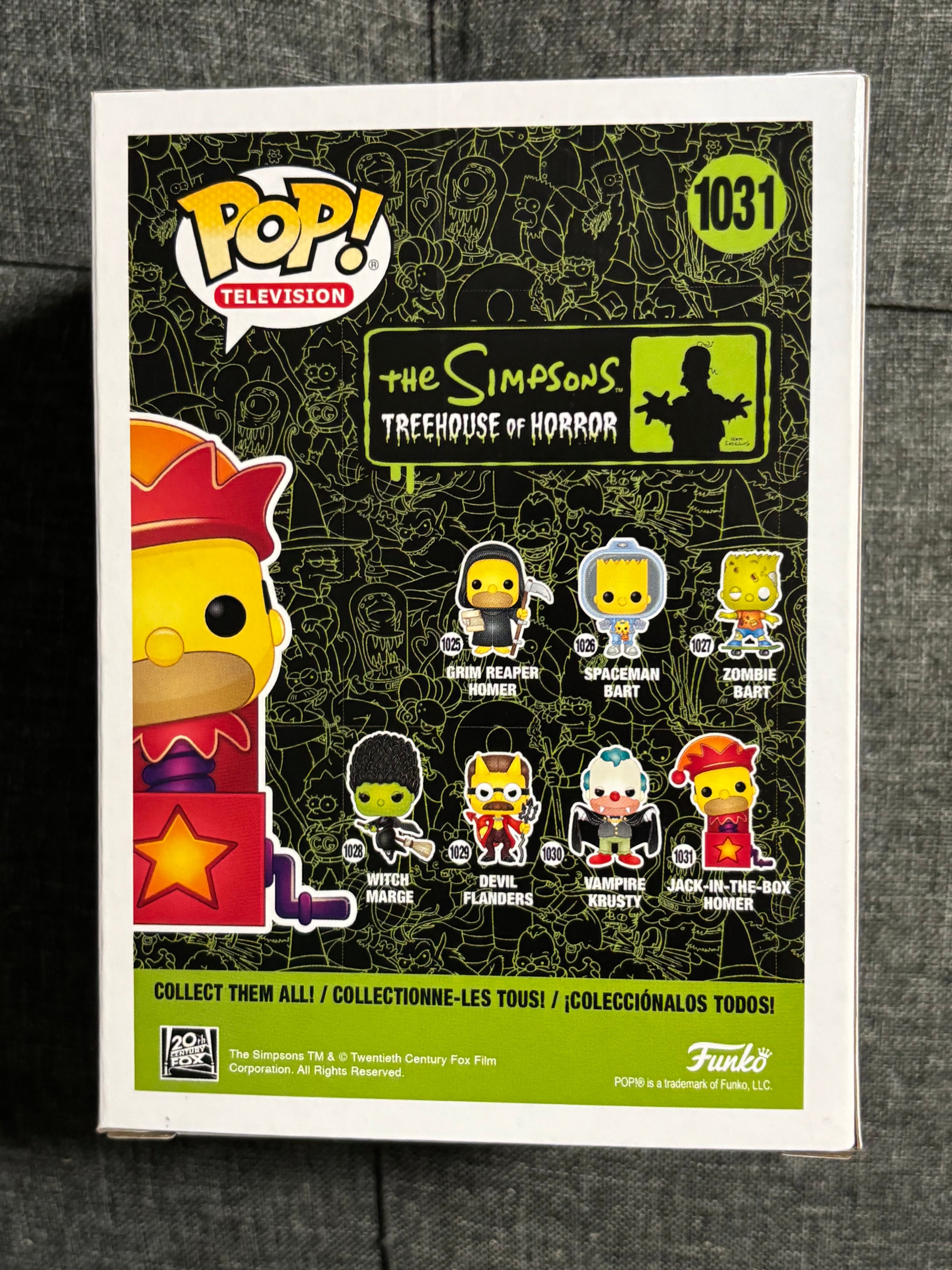 Jack-in-the-Box Homer #1031 (The Simpson’s Tree House of Horror)