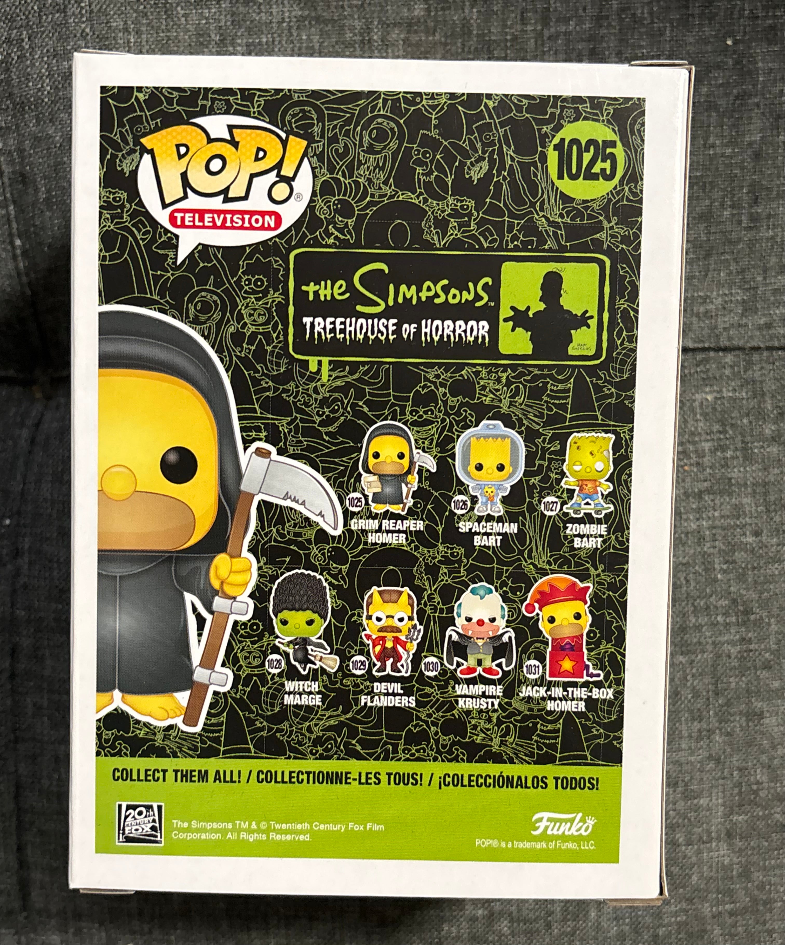 Grim Reaper Homer #1025 (The Simpson’s Tree House of Horror)