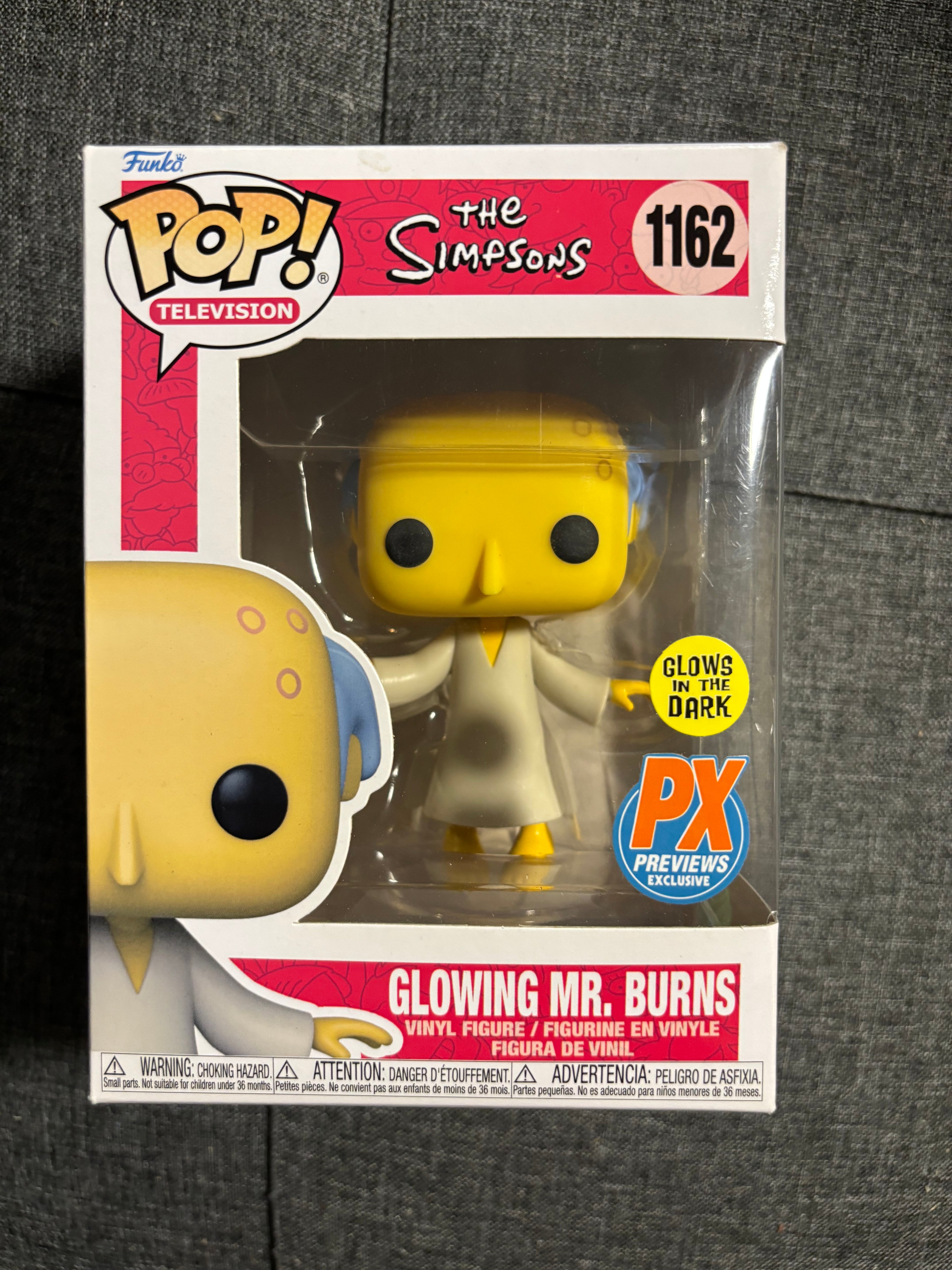 Glowing Mr. Burns #1162 (The Simpson’s Tree House of Horror)
