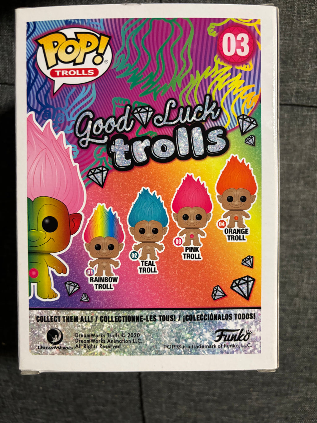 Pink Troll #03  (Good Luck Trolls) 2020 wondrous convention