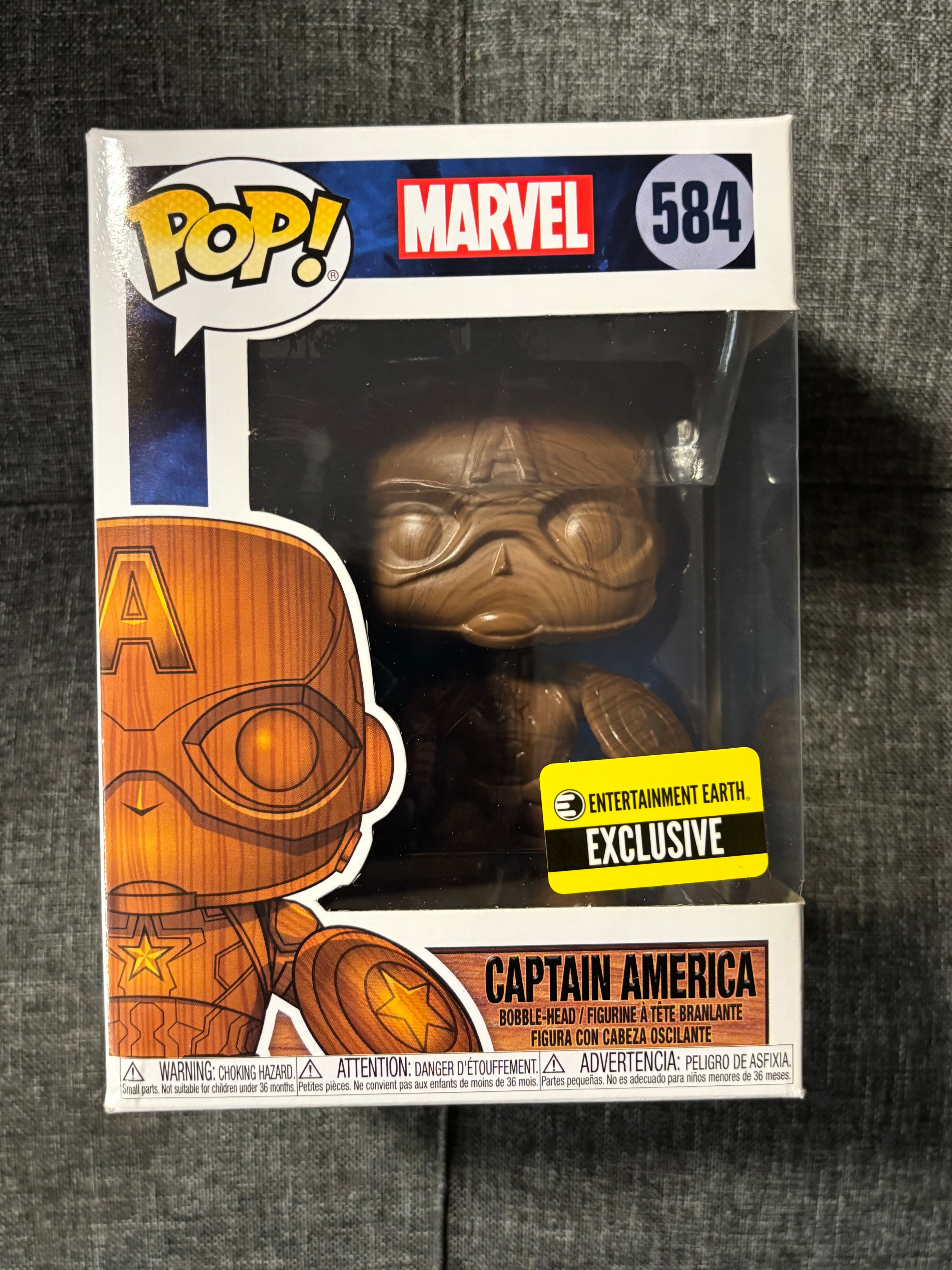 Captain America (Wood Deco)