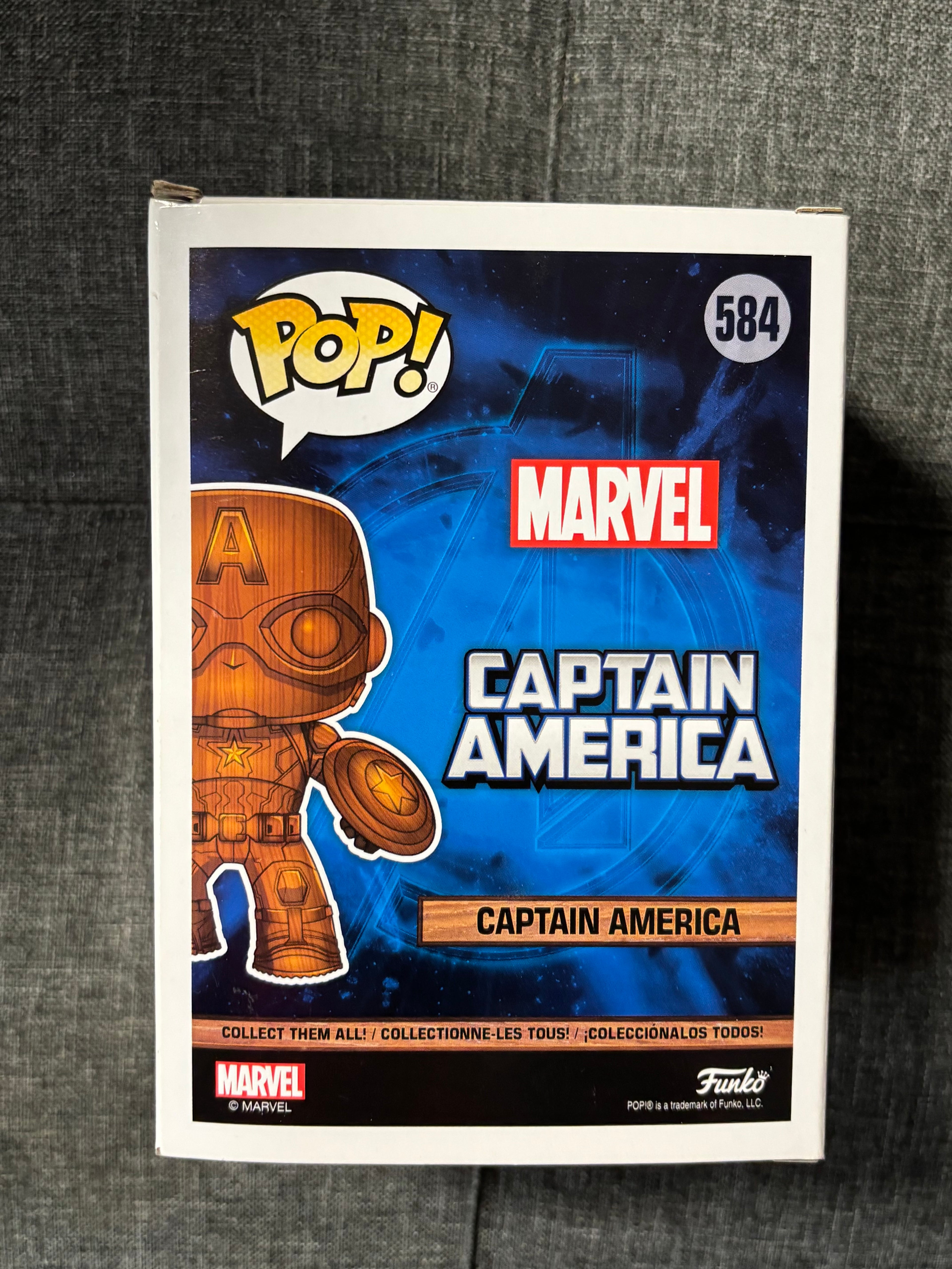Captain America (Wood Deco)