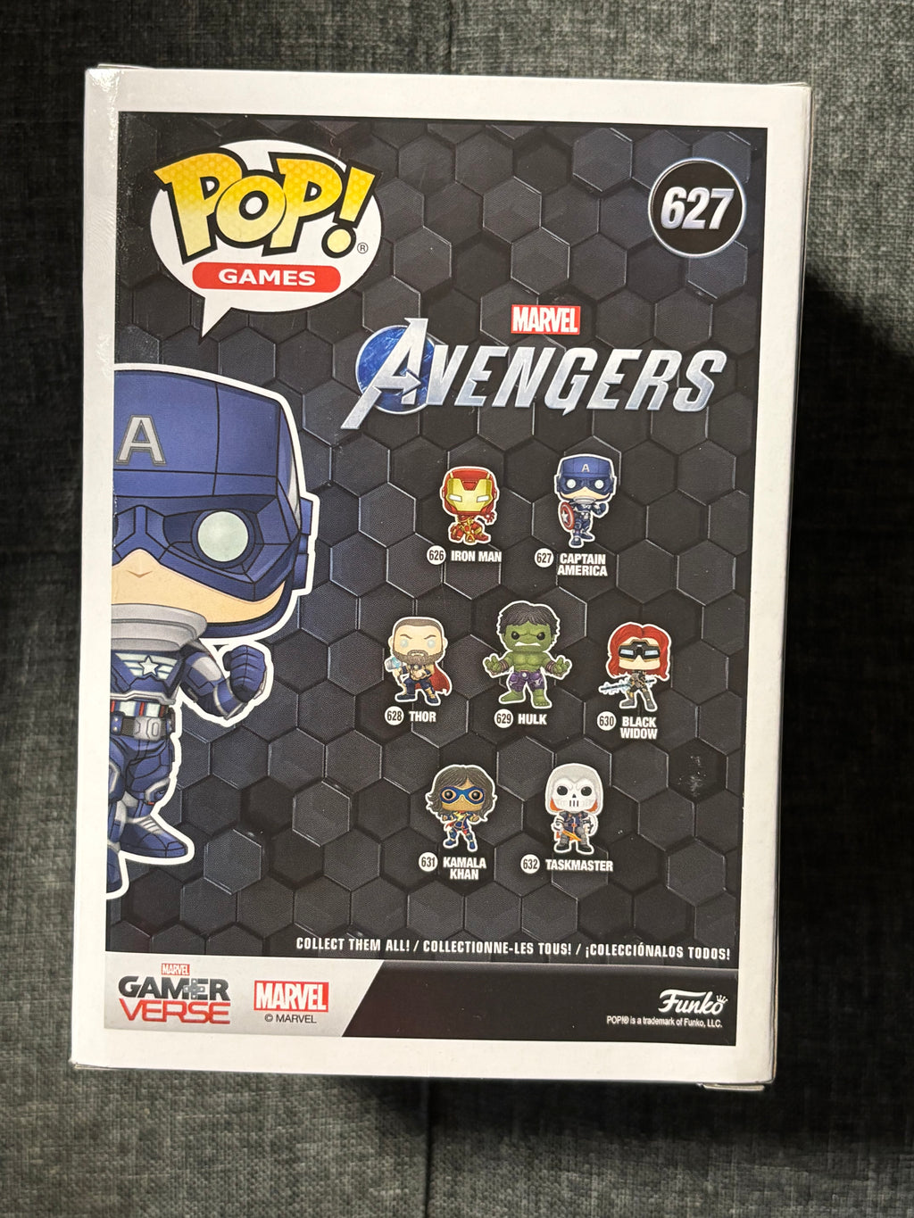 Captain America Gamerverse #627 (GITD) Best buy only