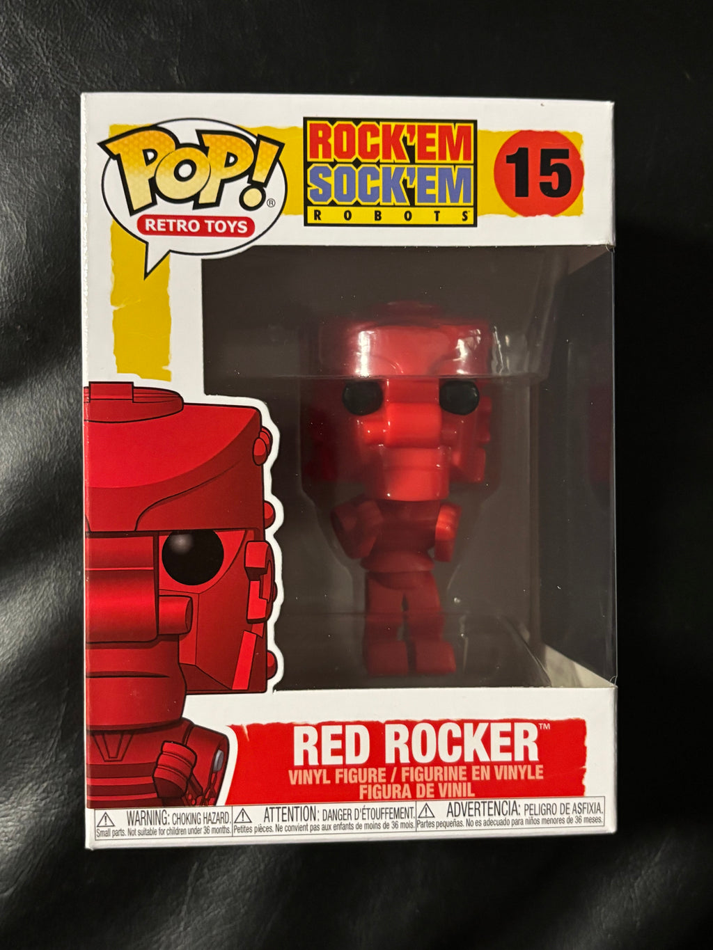 Red rocker #15 (Rock’em Sock’em Robots)